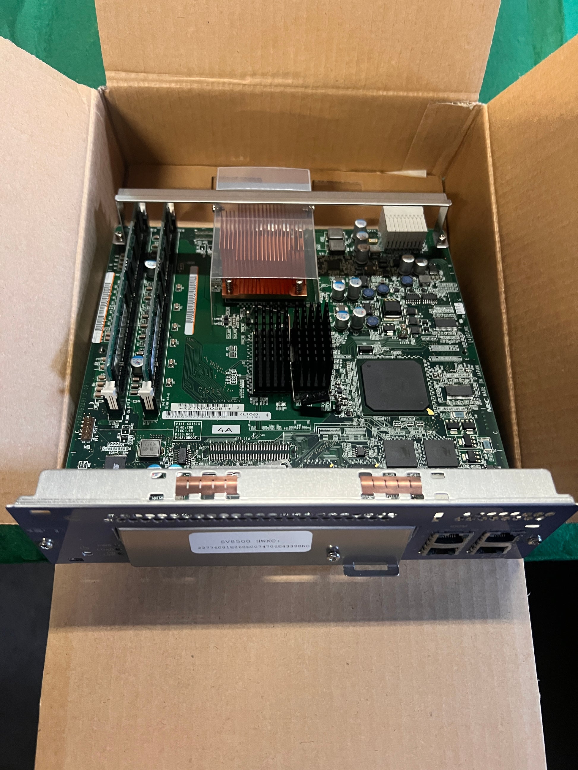NEC SV8500 CPU SCF-CP00-A CF-CP00 CPU Card