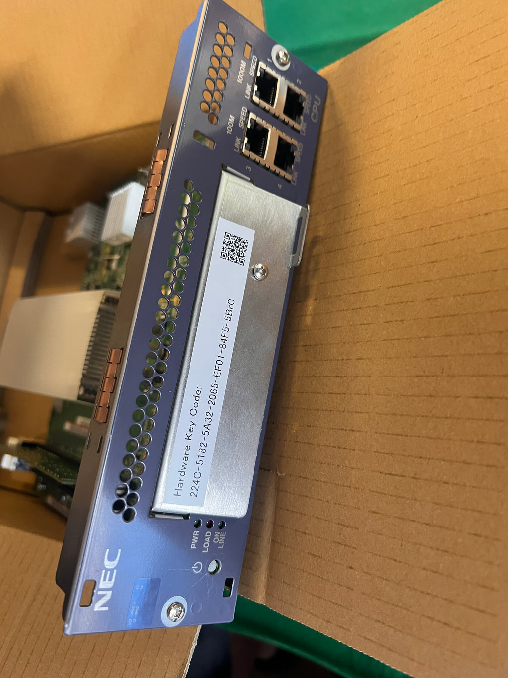 NEC SV8500 CPU SCF-CP02-A CF-CP02 CPU Card