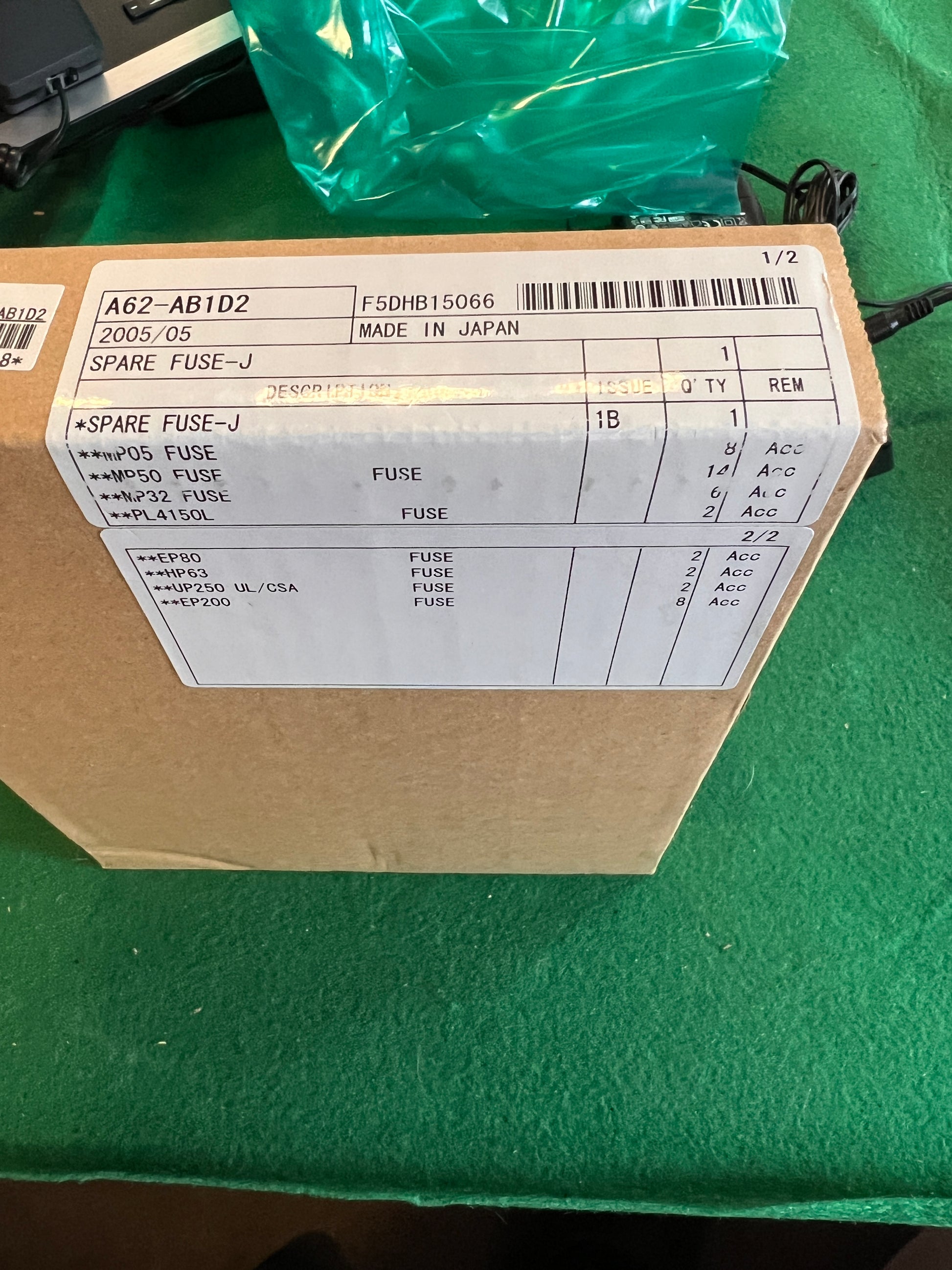 NEC Univerge SV8500 Spare Fuse J Package