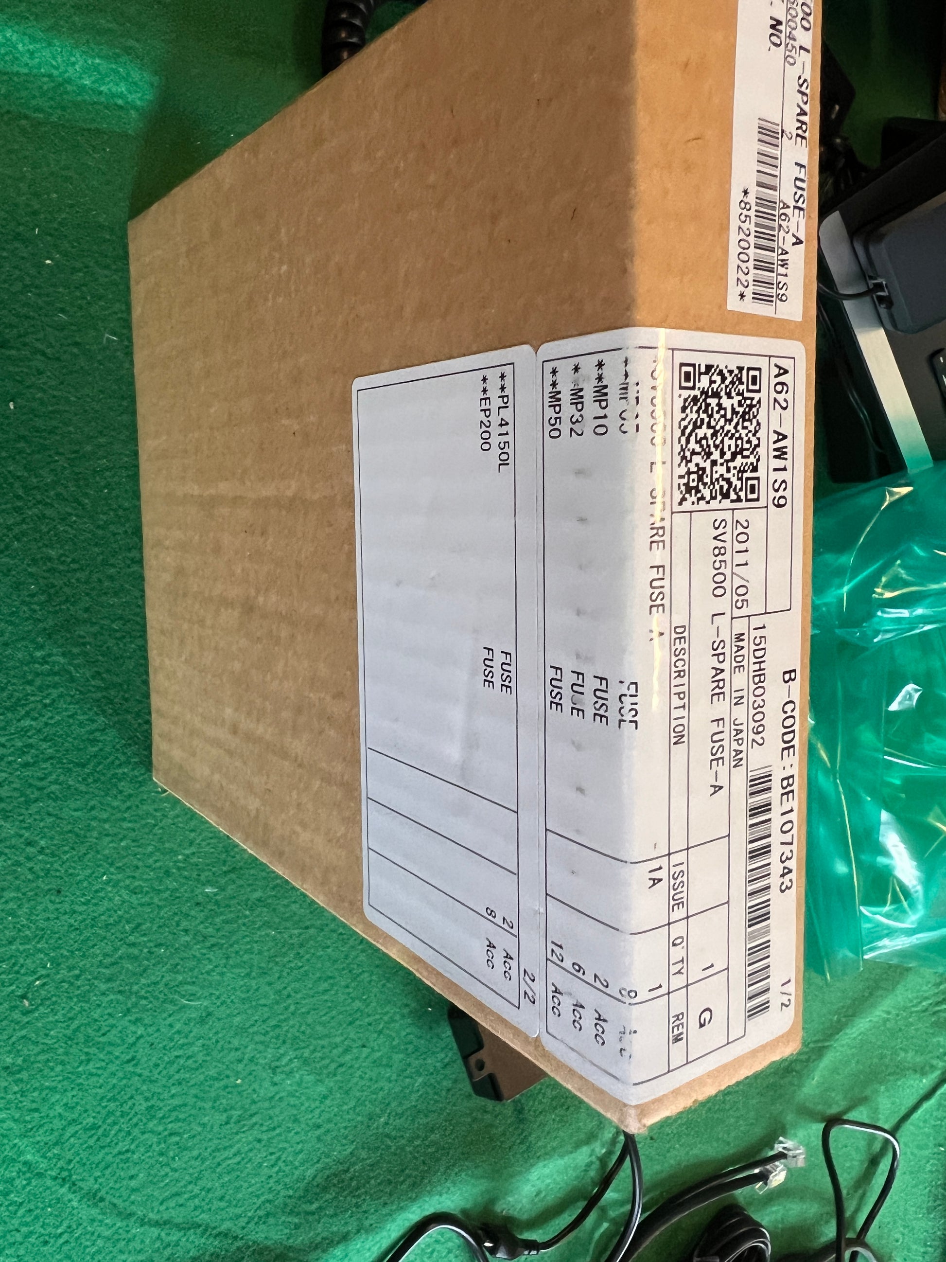 NEC Univerge SV8500 Spare Fuse J Package
