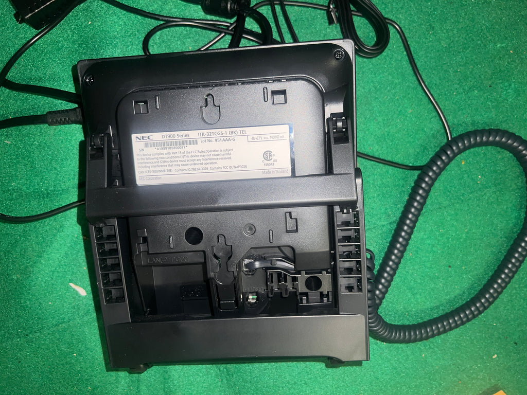 NEC DT900 ITK-32TCGS-1 BK Tel IP Phone
