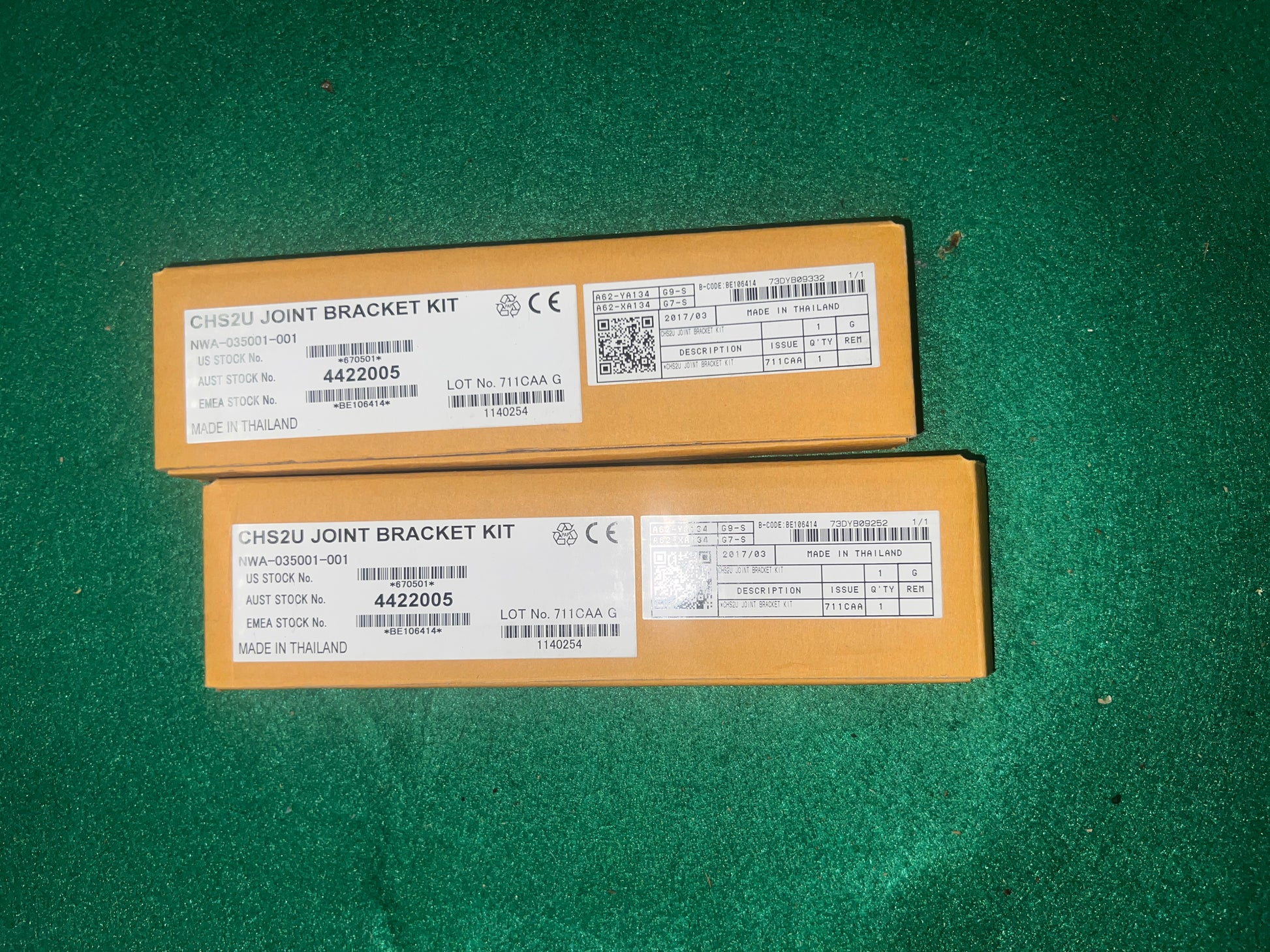 NEC CHS2U Joint Bracket Kit x2 OEM 670501