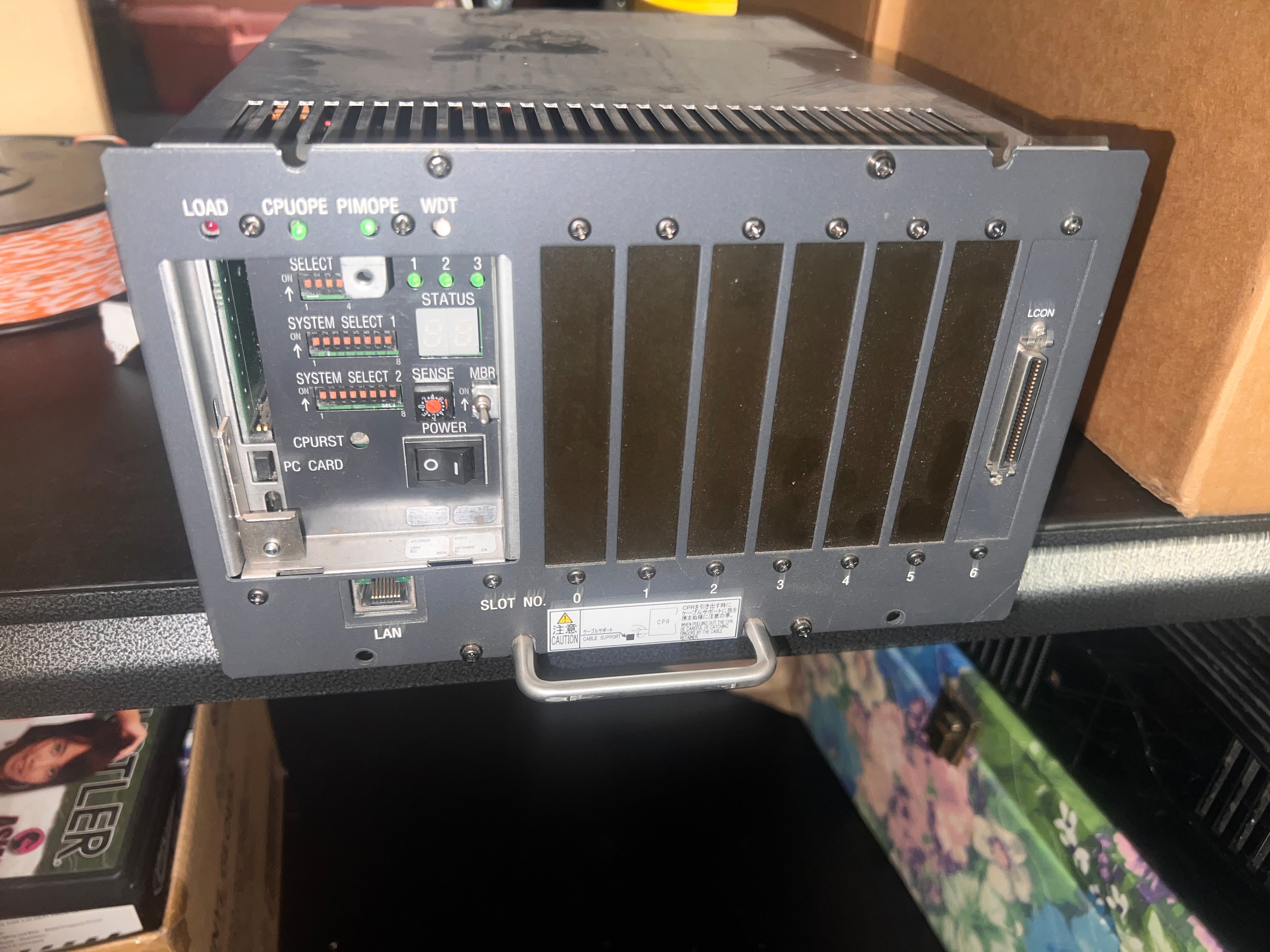 NEC SN1607 CPRRI-A 6-SLOT chassis