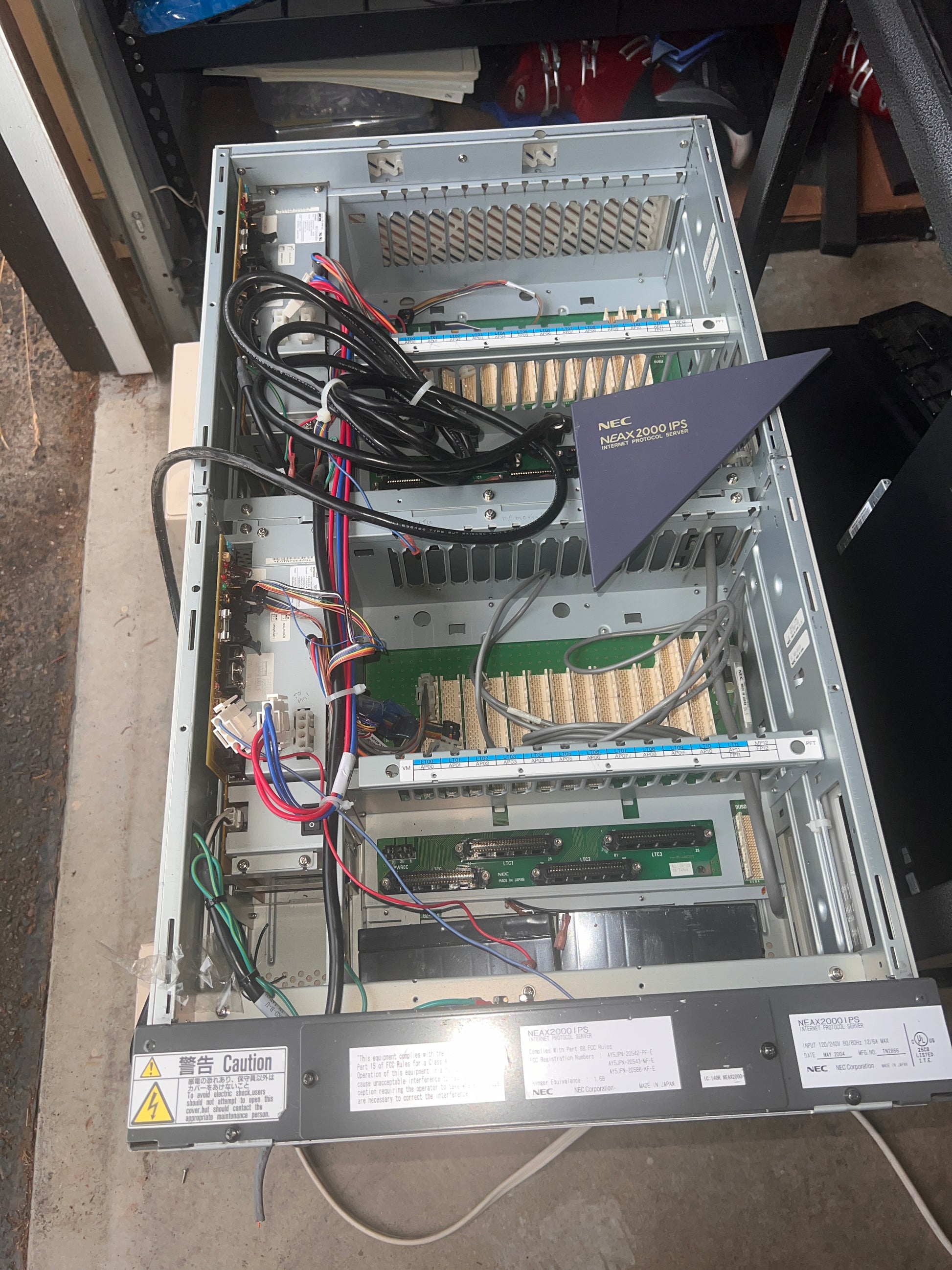 NEC NEAX 2000 IPS Base chassis