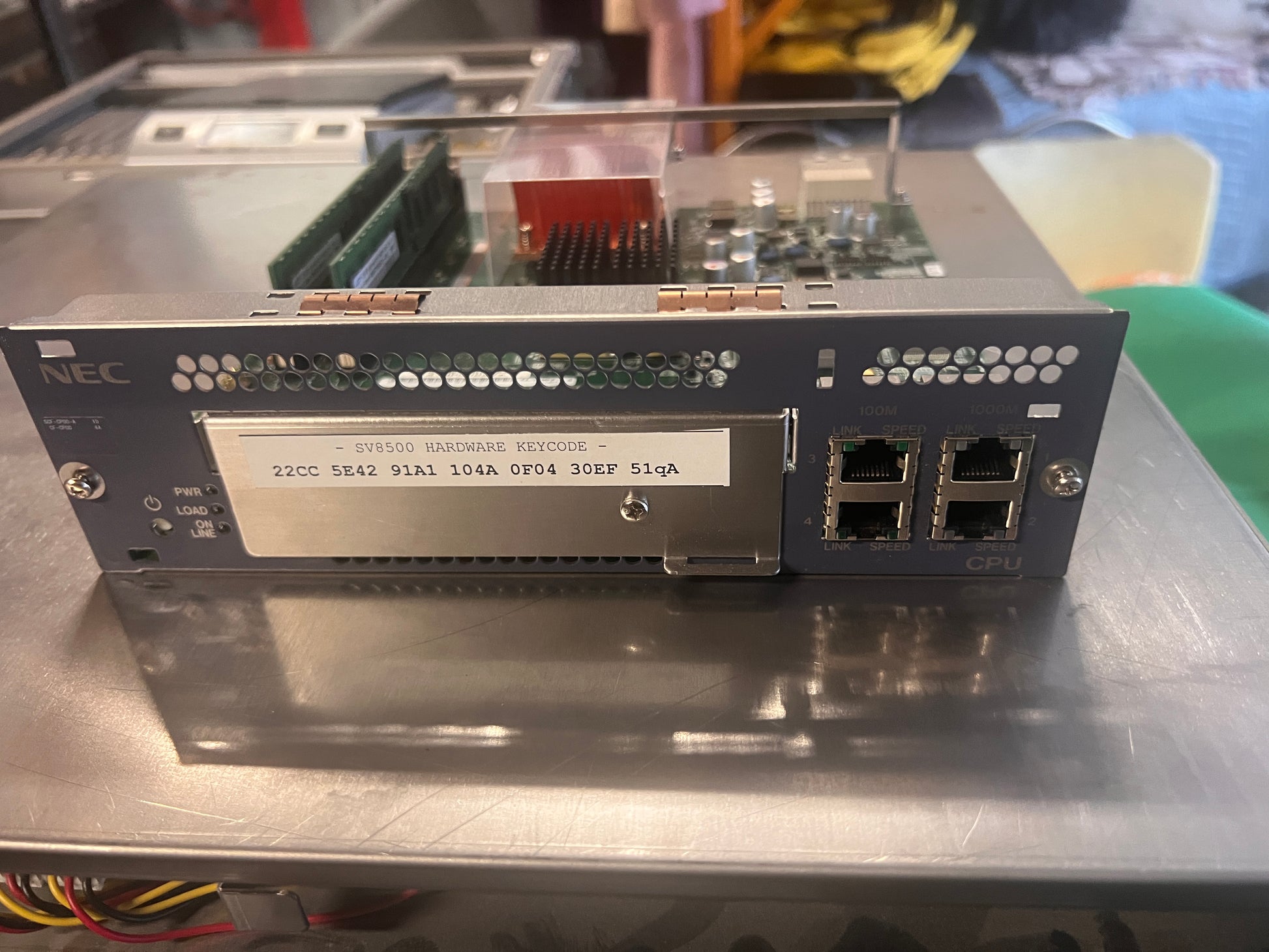 NEC SV8500 CPU (SCF-CP00-A / 8520001) Circuit Card