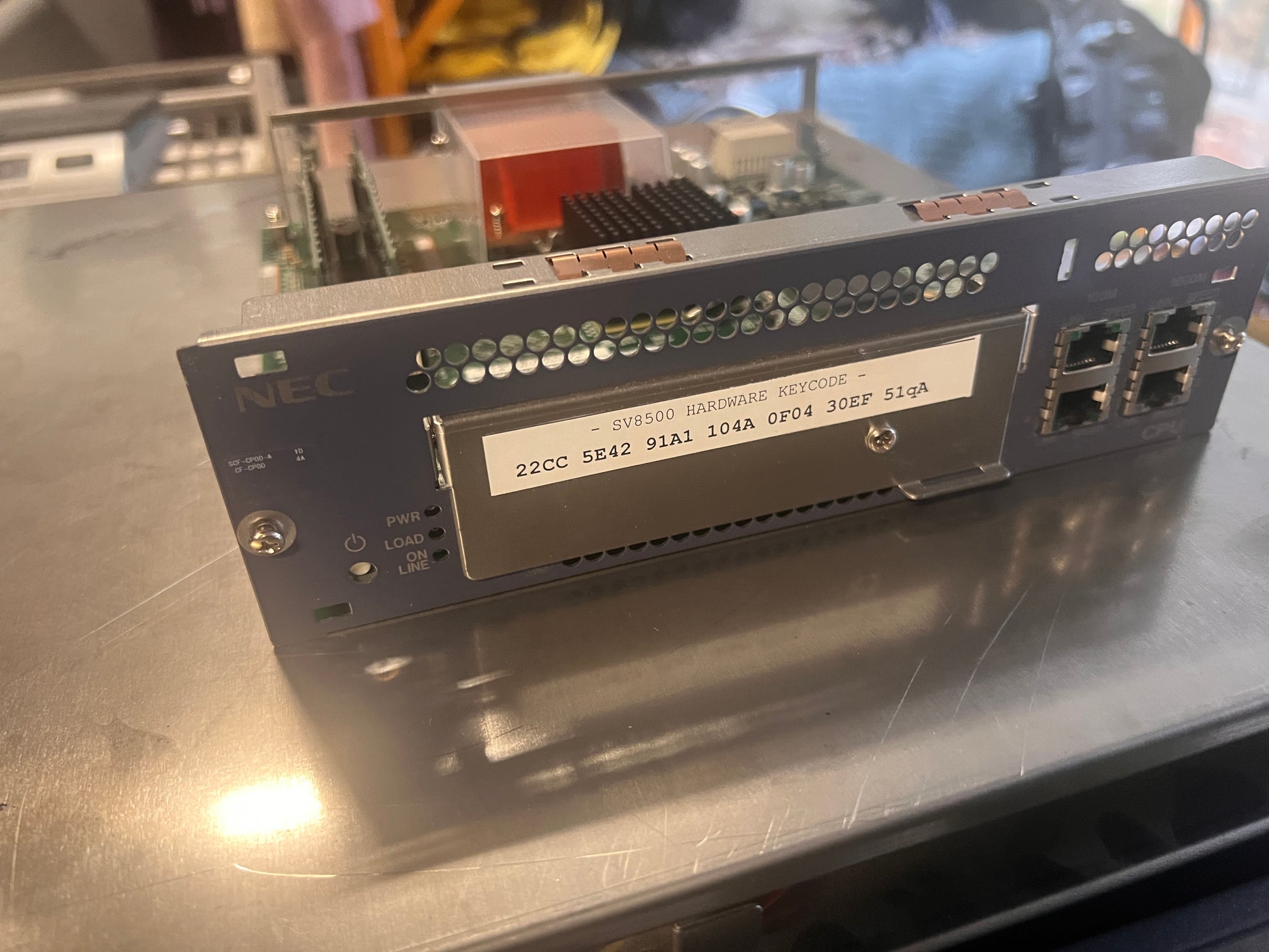NEC SV8500 CPU (SCF-CP00-A / 8520001) Circuit Card