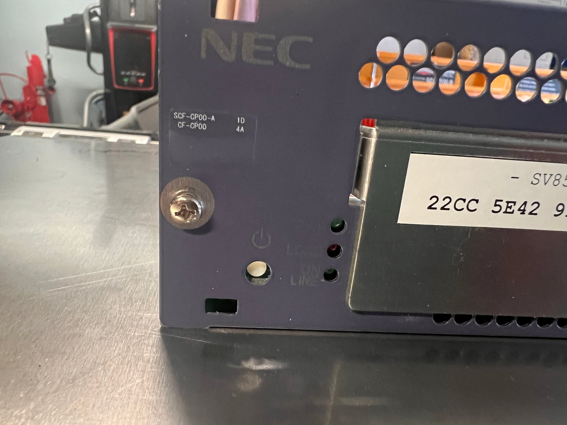 NEC SV8500 CPU (SCF-CP00-A / 8520001) Circuit Card