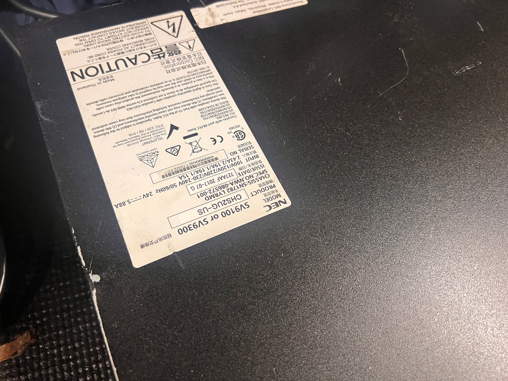 NEC SV9100 or SV9300 CHS2UG-US Phone System