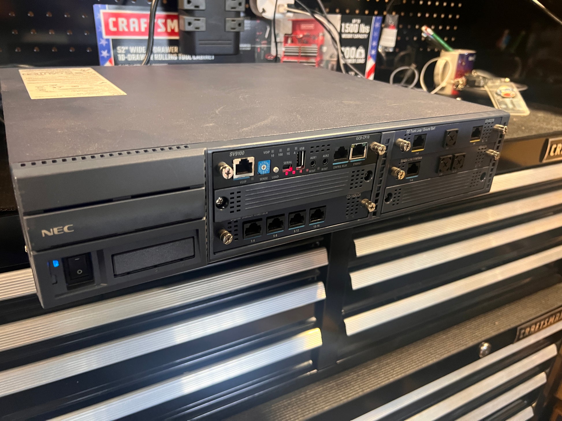 NEC SV8100 or SV8300 phone system communication server CHS2U-US w Modules