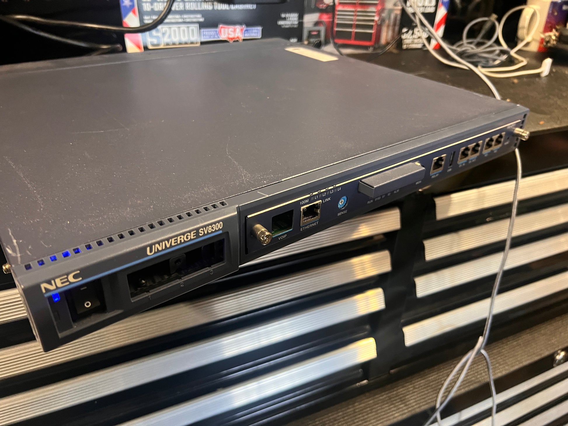 NEC Univerge SV8300 CHS1U-AC(US) VoIP Phone System Chassis w CC-CP31 Module