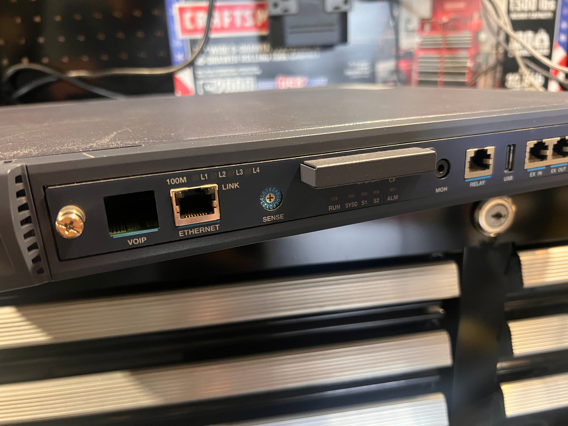 NEC Univerge SV8300 CHS1U-AC(US) VoIP Phone System Chassis w CC-CP31 Module
