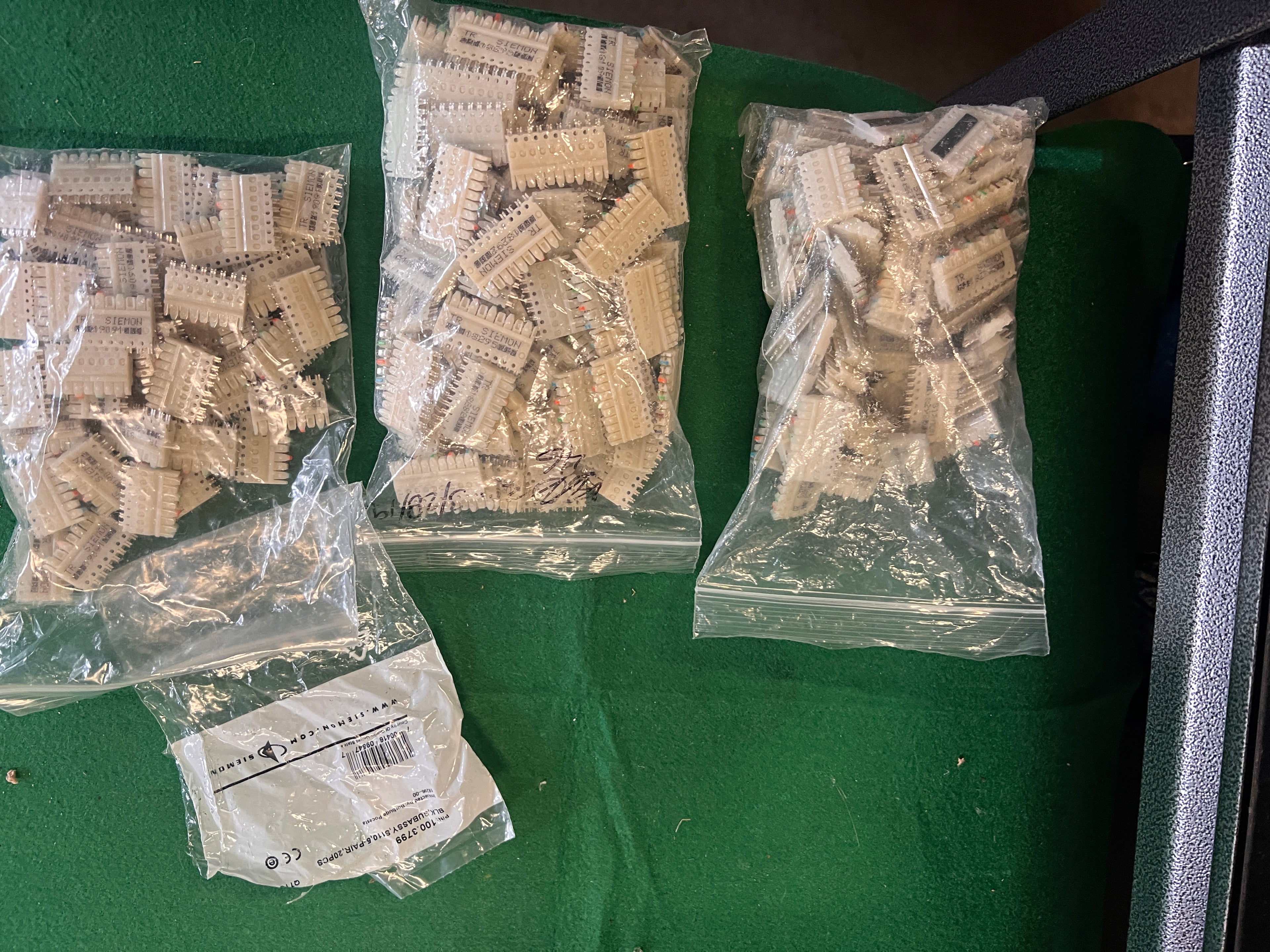 Around 350 + Siemon and Hubbell Block Network Connectors