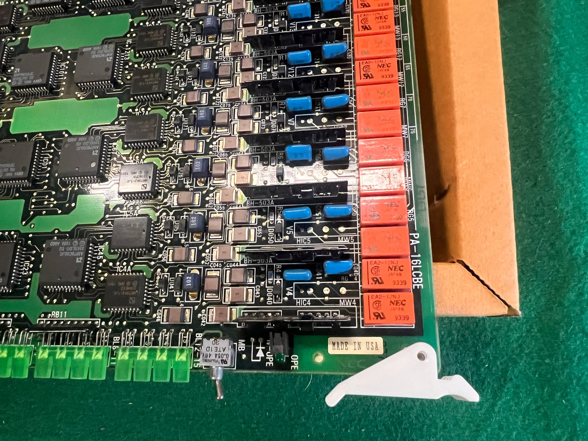 NEC PA-16LCBE 16-Station Line Card Circuit Board NEAX
