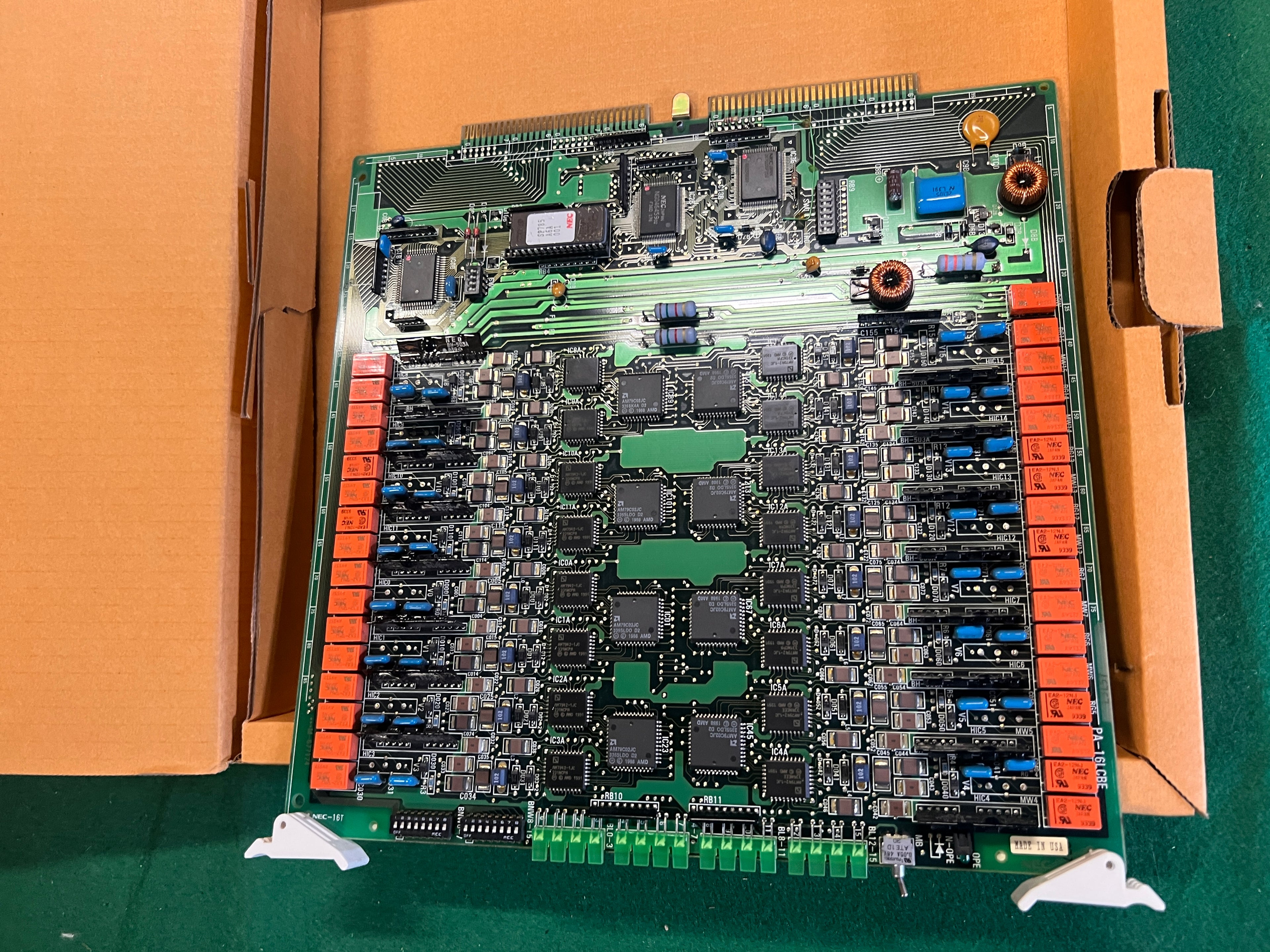 NEC PA-16LCBE 16-Station Line Card Circuit Board NEAX