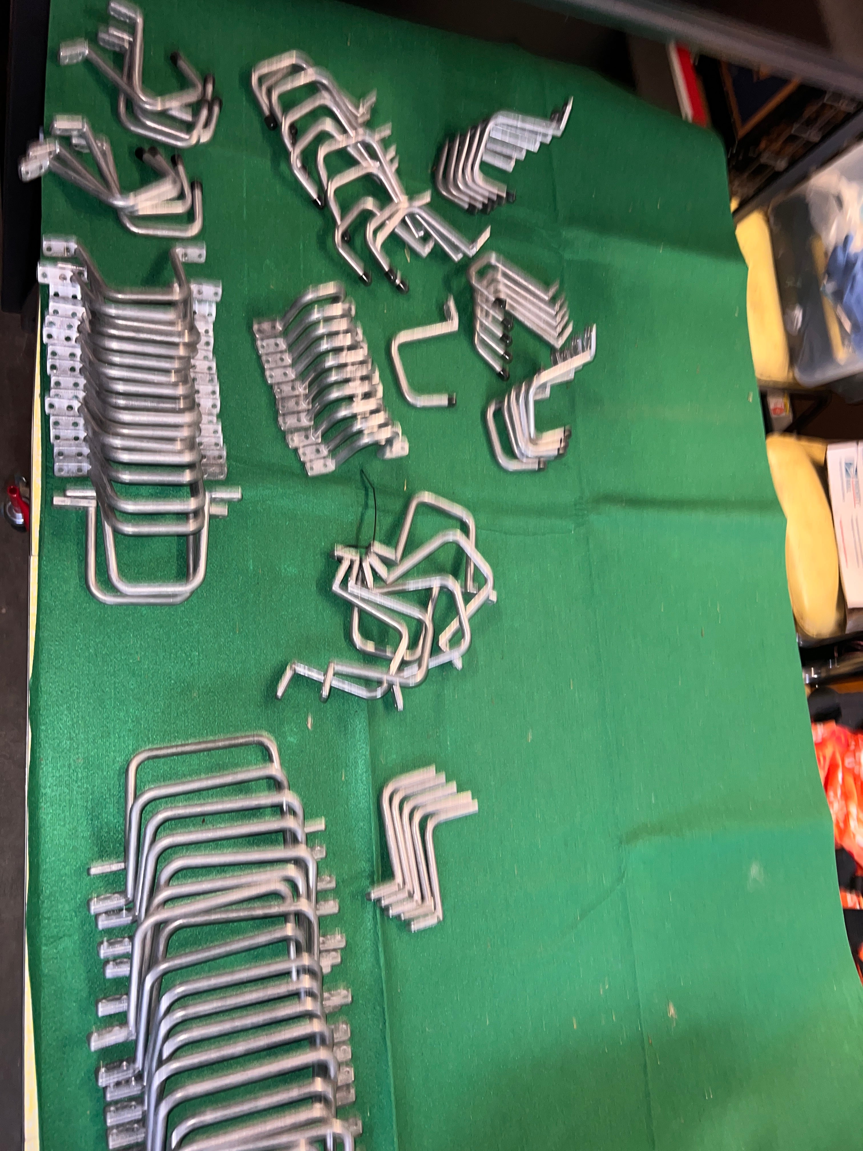 Lot of Allen Tel D Rings Great shape Management Metal Aluminum