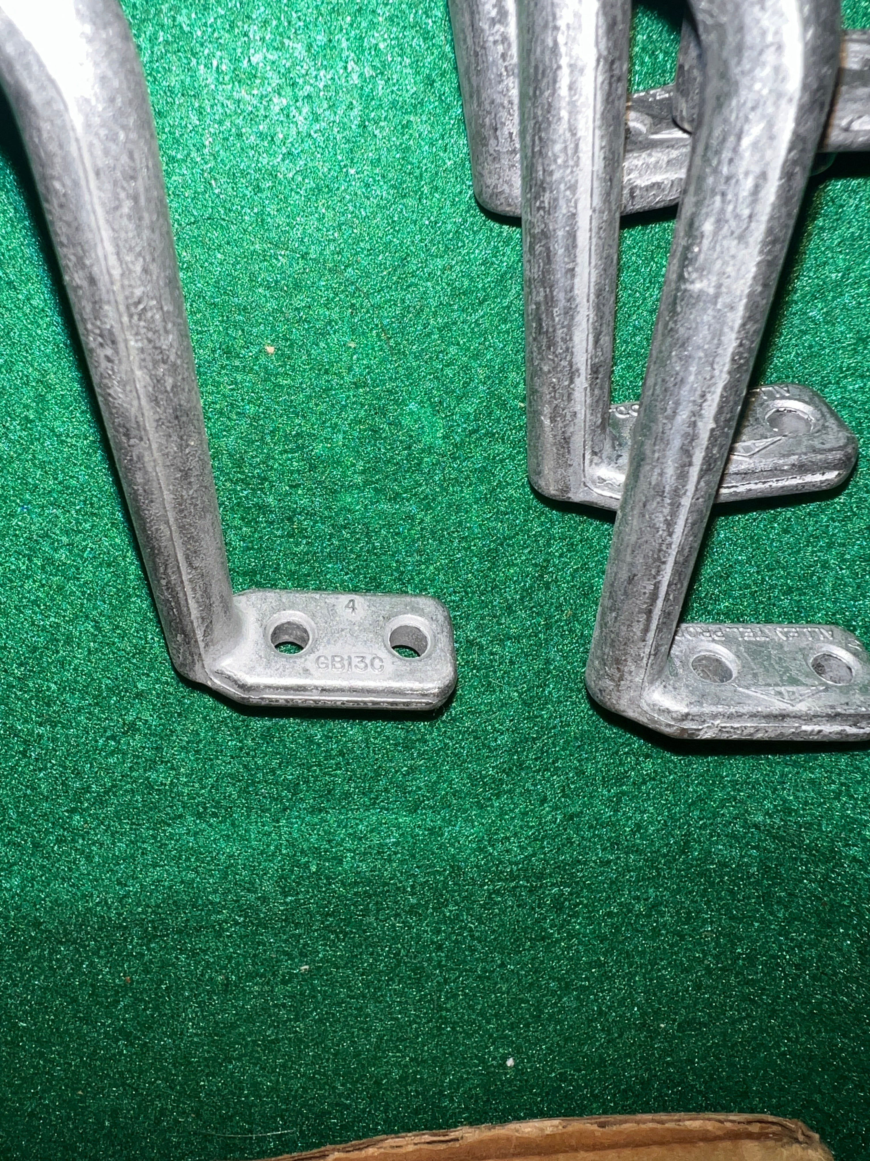 Lot of Allen Tel D Rings Great shape Management Metal Aluminum