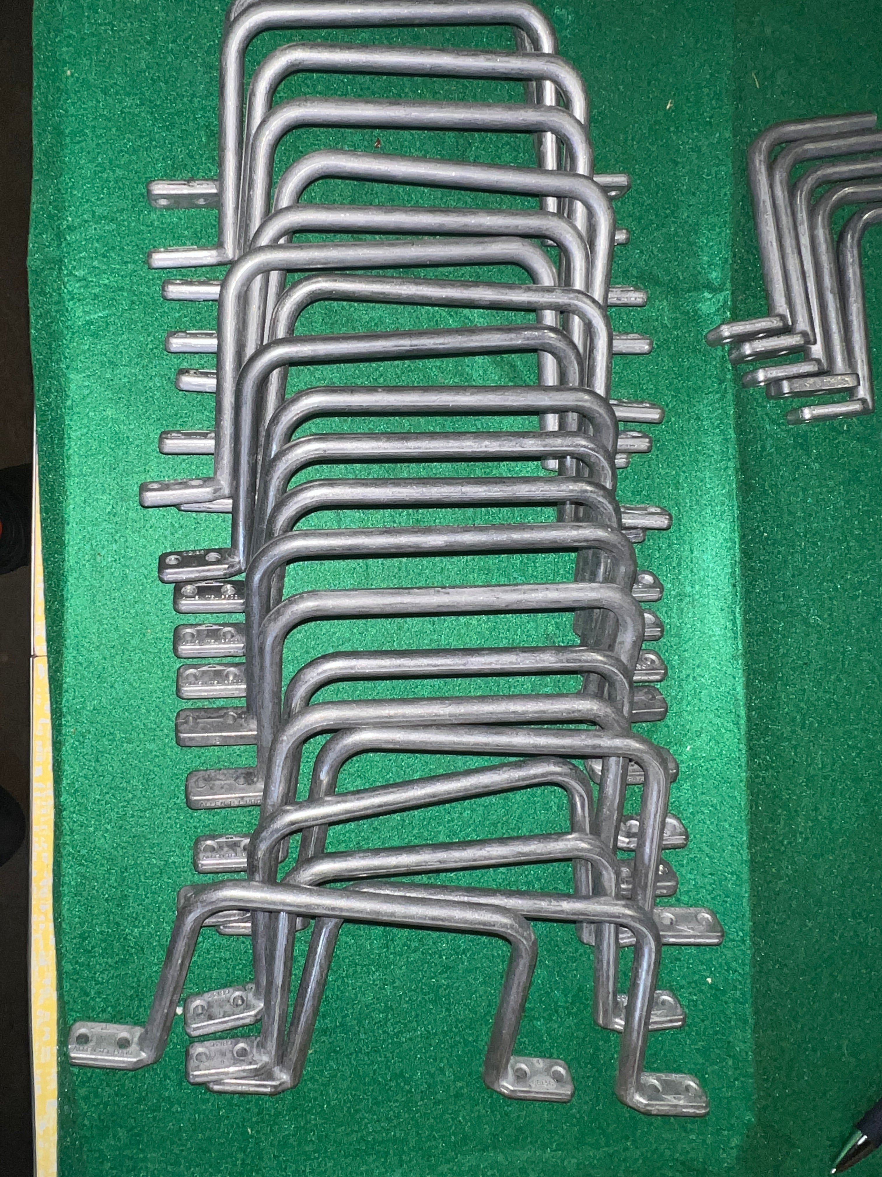 Lot of Allen Tel D Rings Great shape Management Metal Aluminum