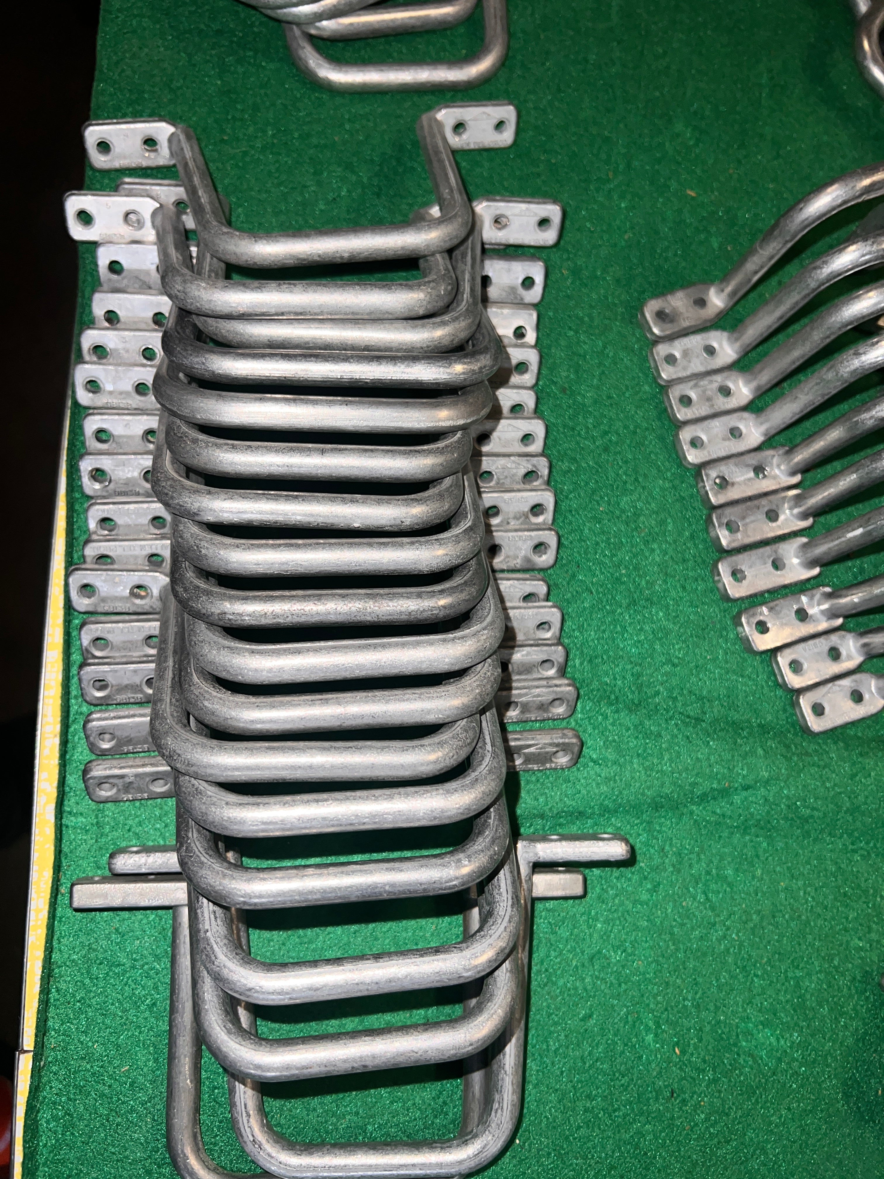 Lot of Allen Tel D Rings Great shape Management Metal Aluminum