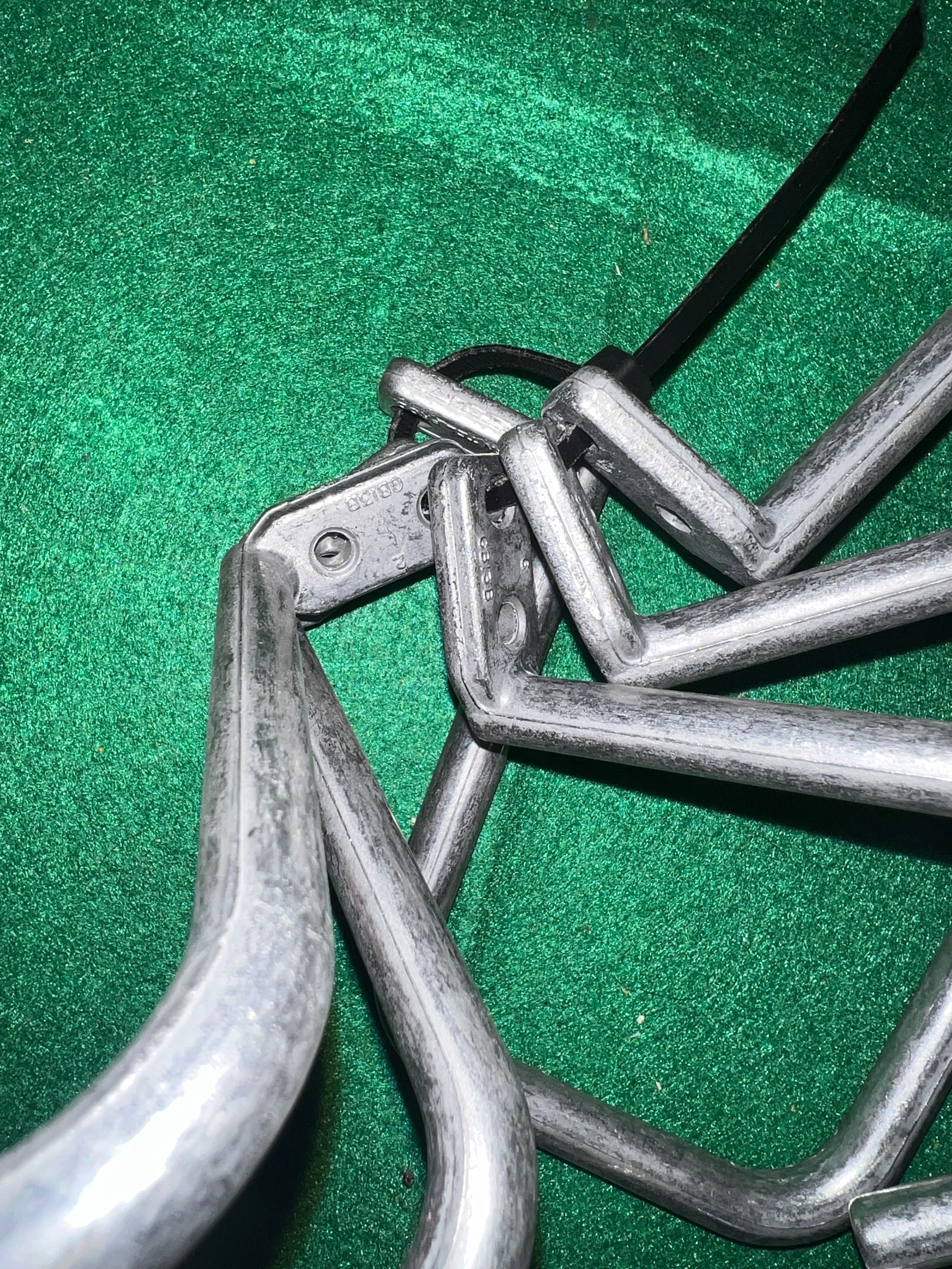 Lot of Allen Tel D Rings Great shape Management Metal Aluminum