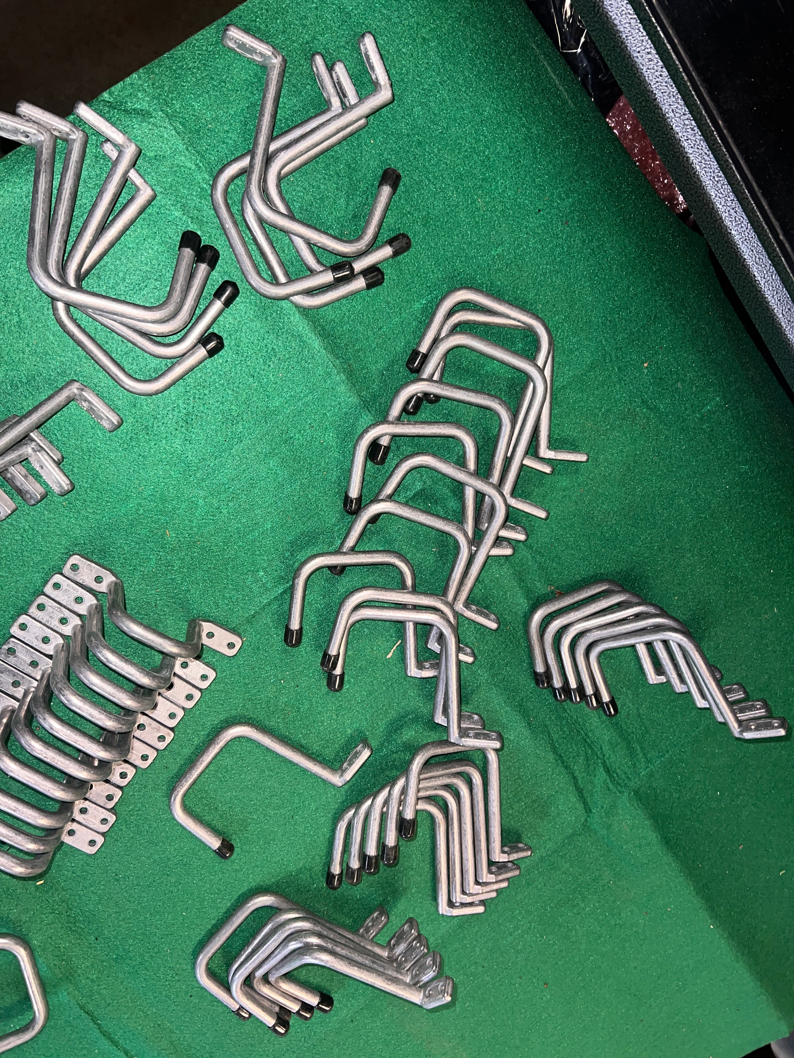 Lot of Allen Tel D Rings Great shape Management Metal Aluminum