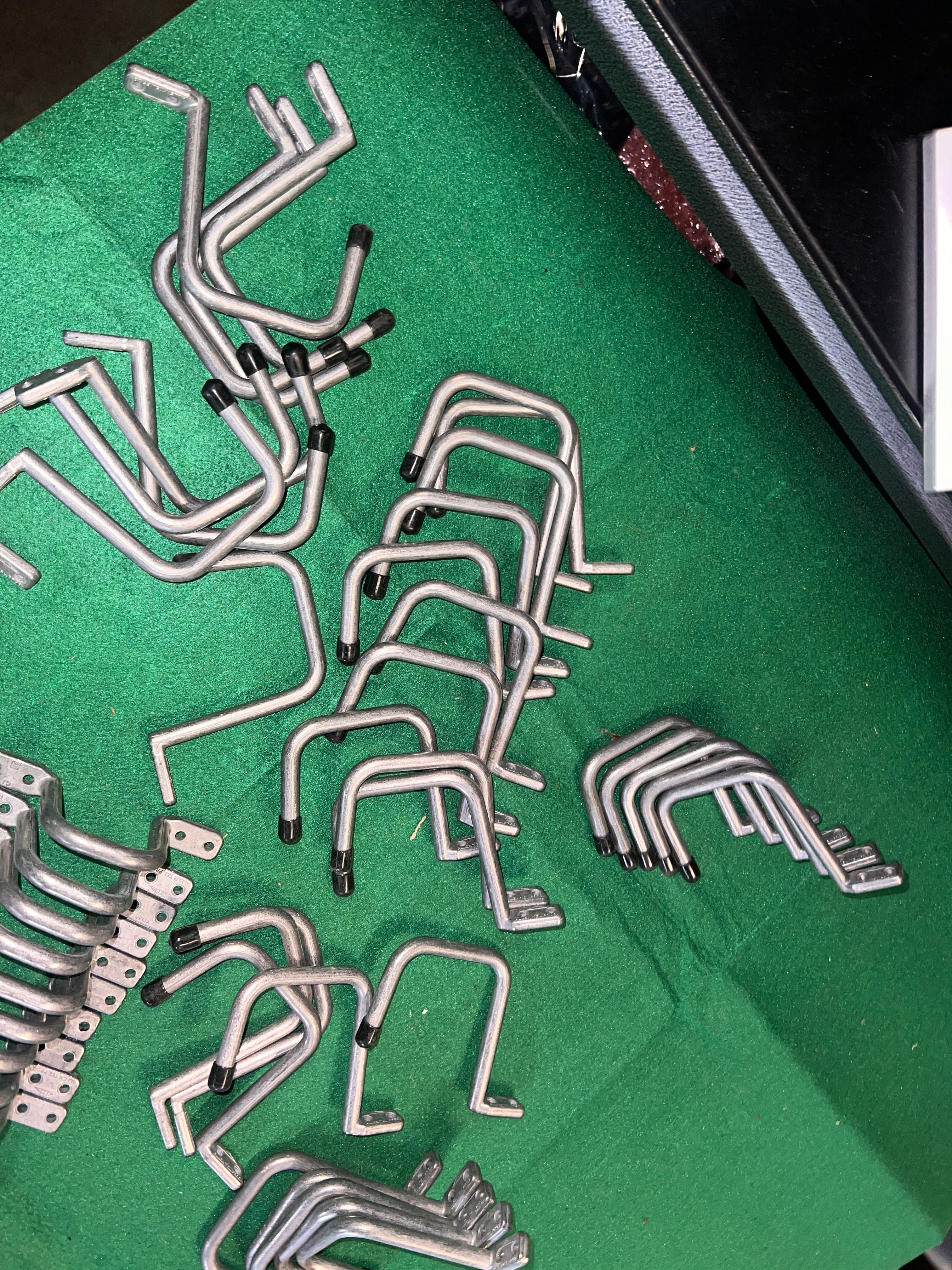 Lot of Allen Tel D Rings Great shape Management Metal Aluminum