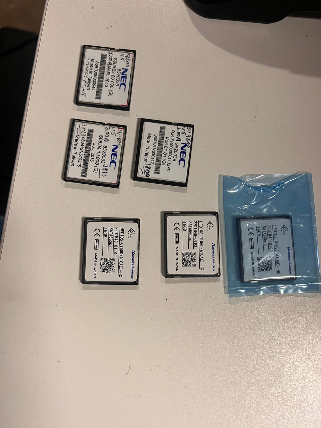 NEC CFAST-16GB CF Compact Flash Media 16G for Univerge SV9500 and more!