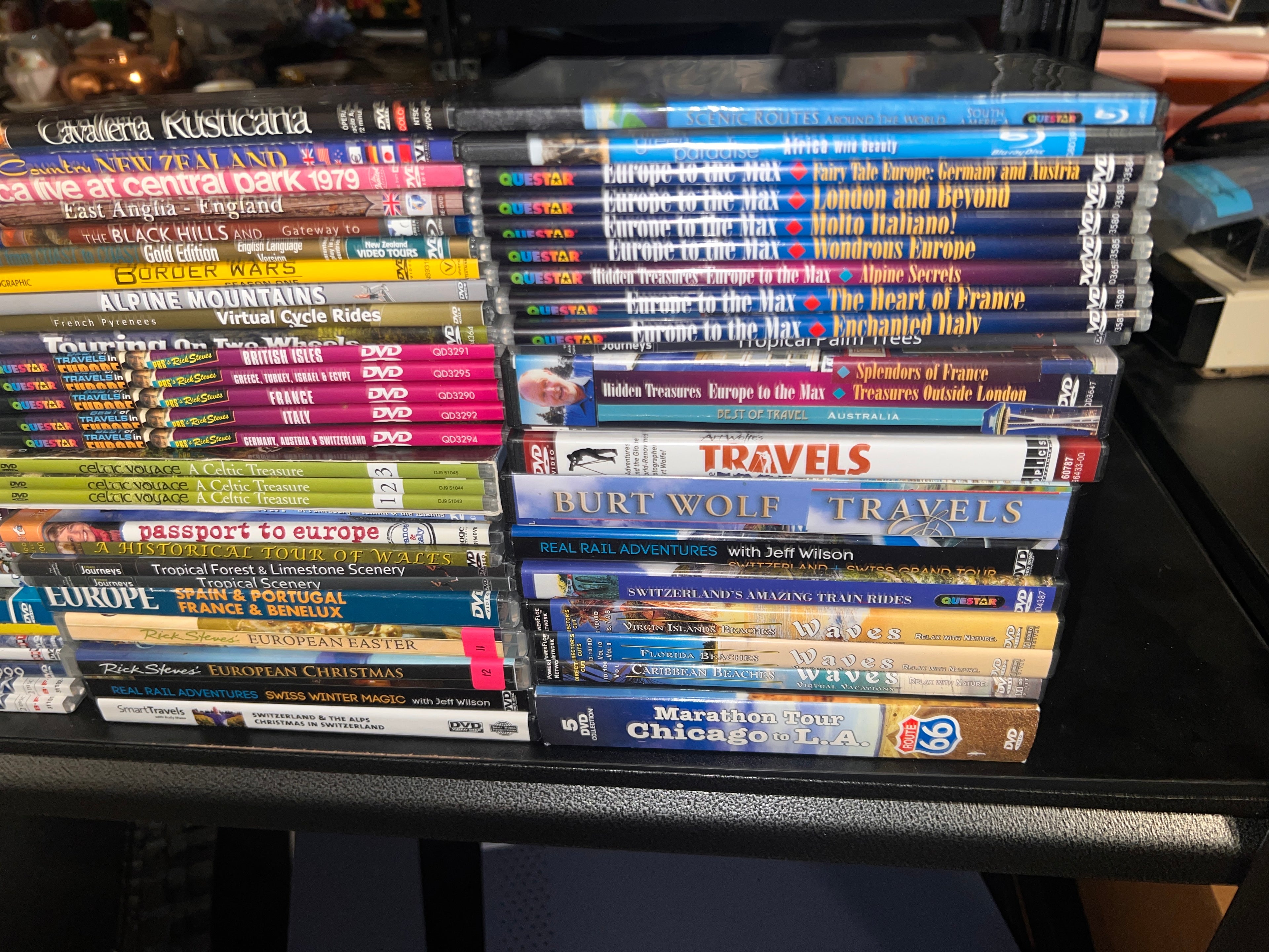 Huge bundle of over 70 Scenery and Travel DVDs