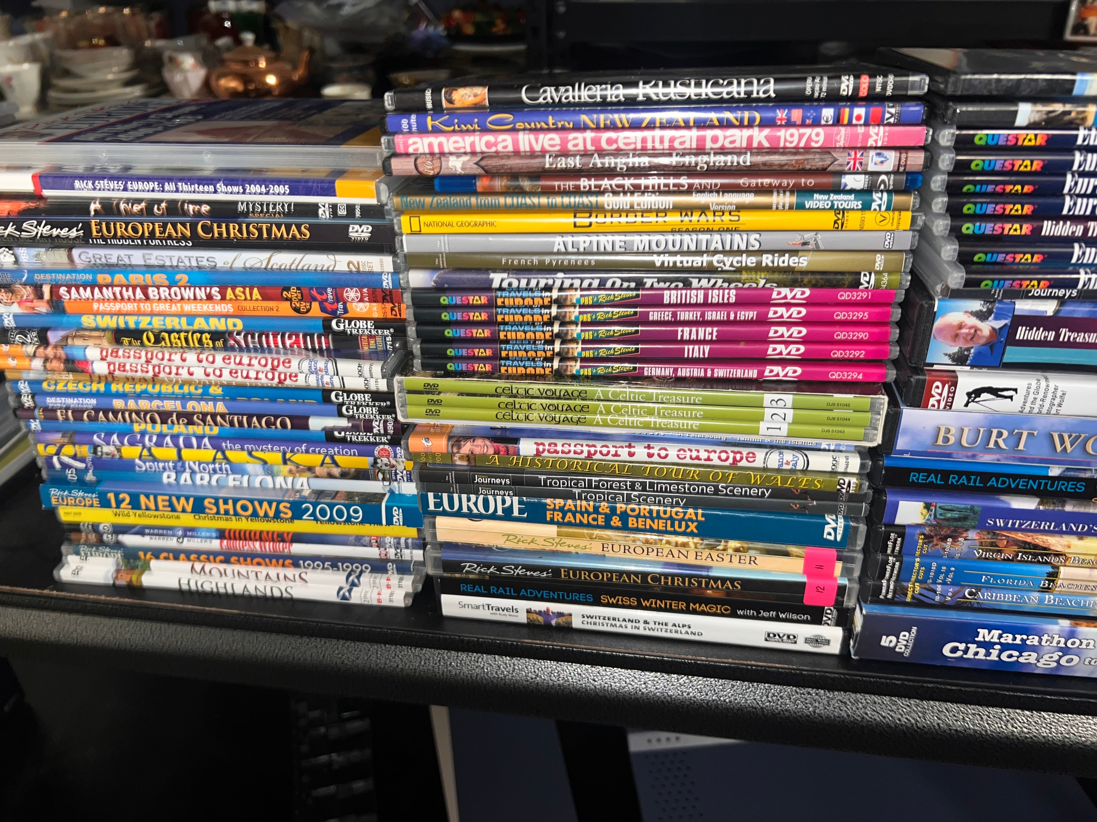 Huge bundle of over 70 Scenery and Travel DVDs