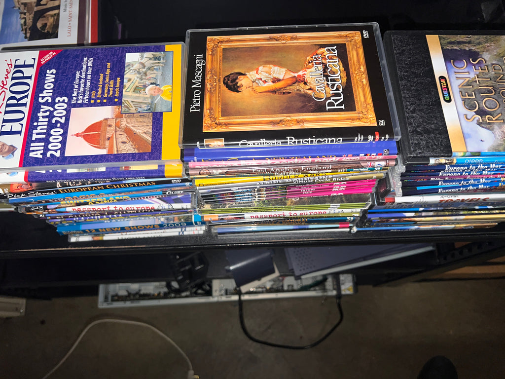 Huge bundle of over 70 Scenery and Travel DVDs