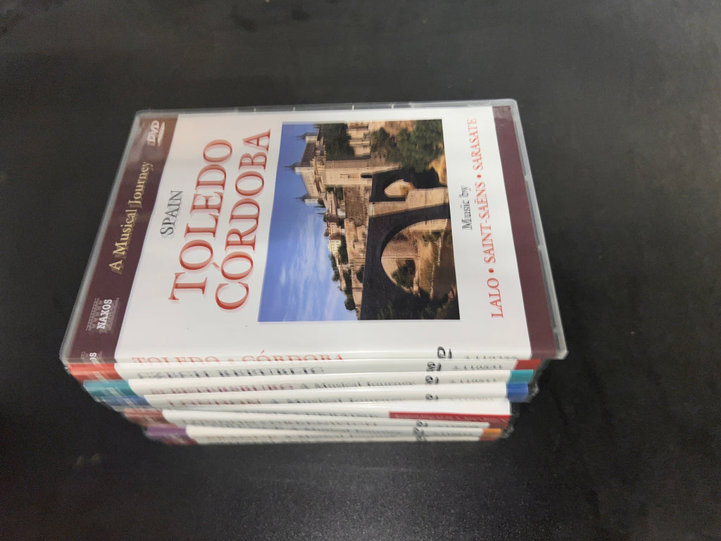 Bundle of Naxos Musical Journey DVDs rare 9 total