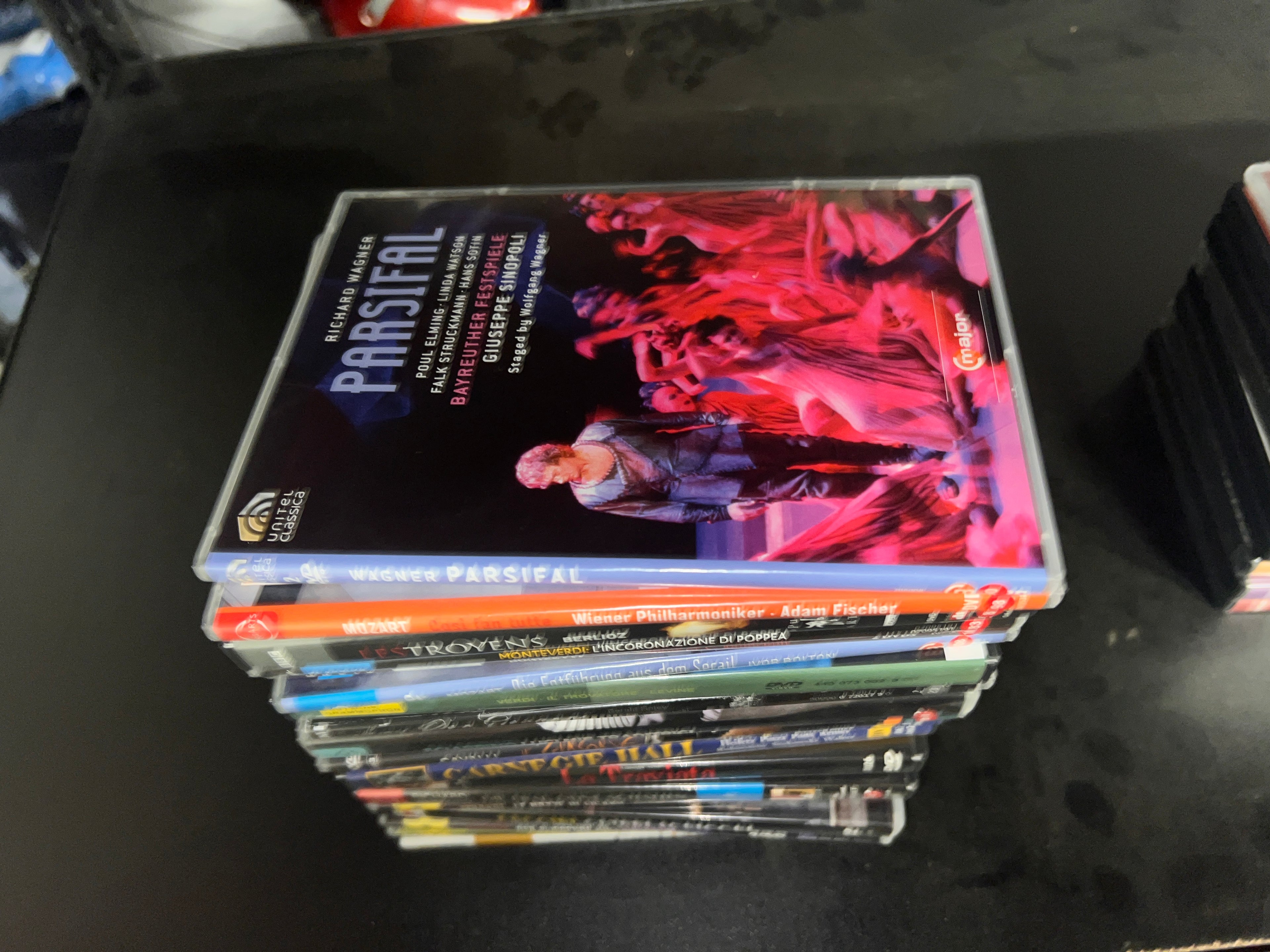 Large Bundle of Rare Opera DVDs Mozart Straus wagner and more!  20 total!