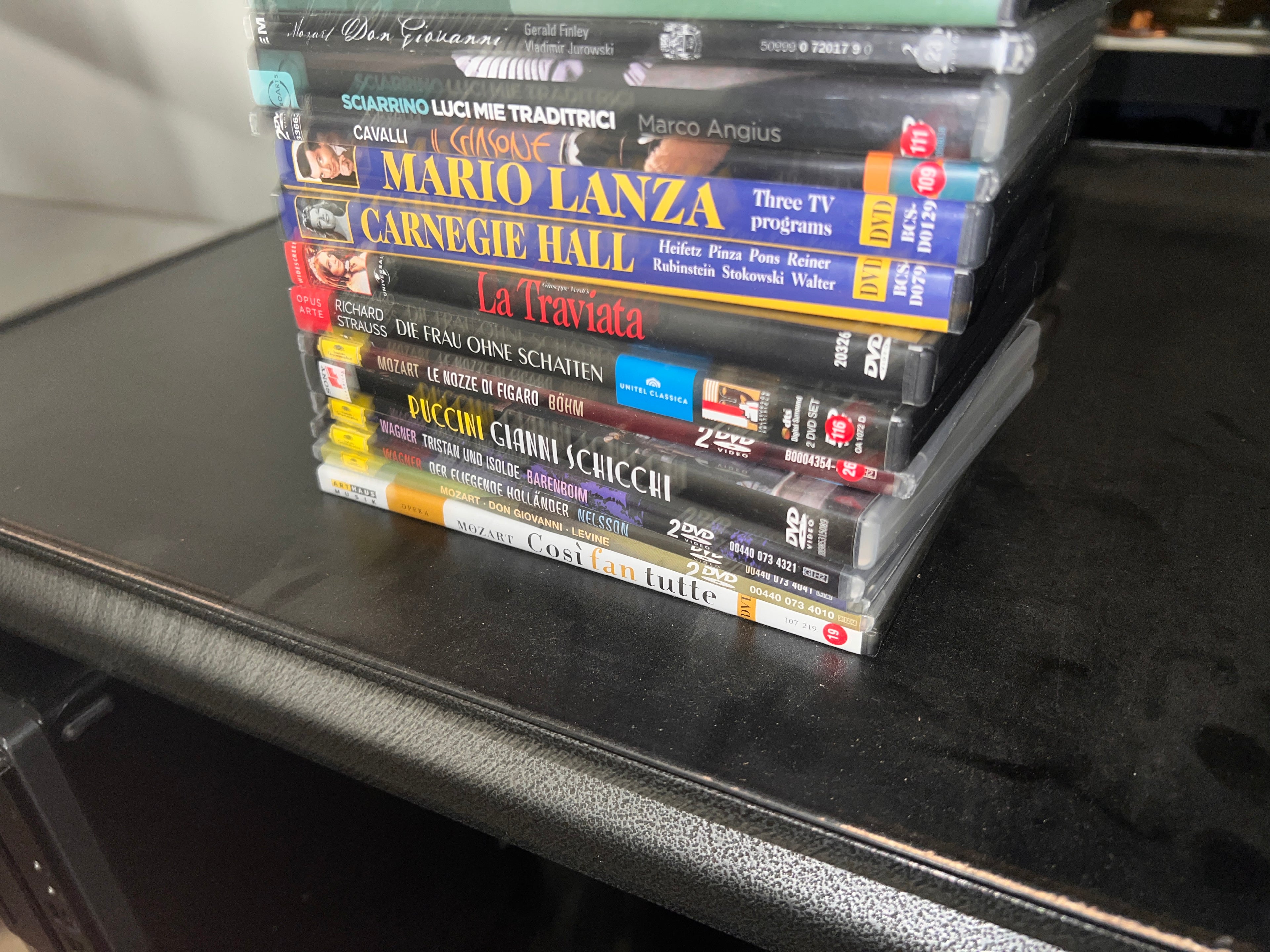 Large Bundle of Rare Opera DVDs Mozart Straus wagner and more!  20 total!