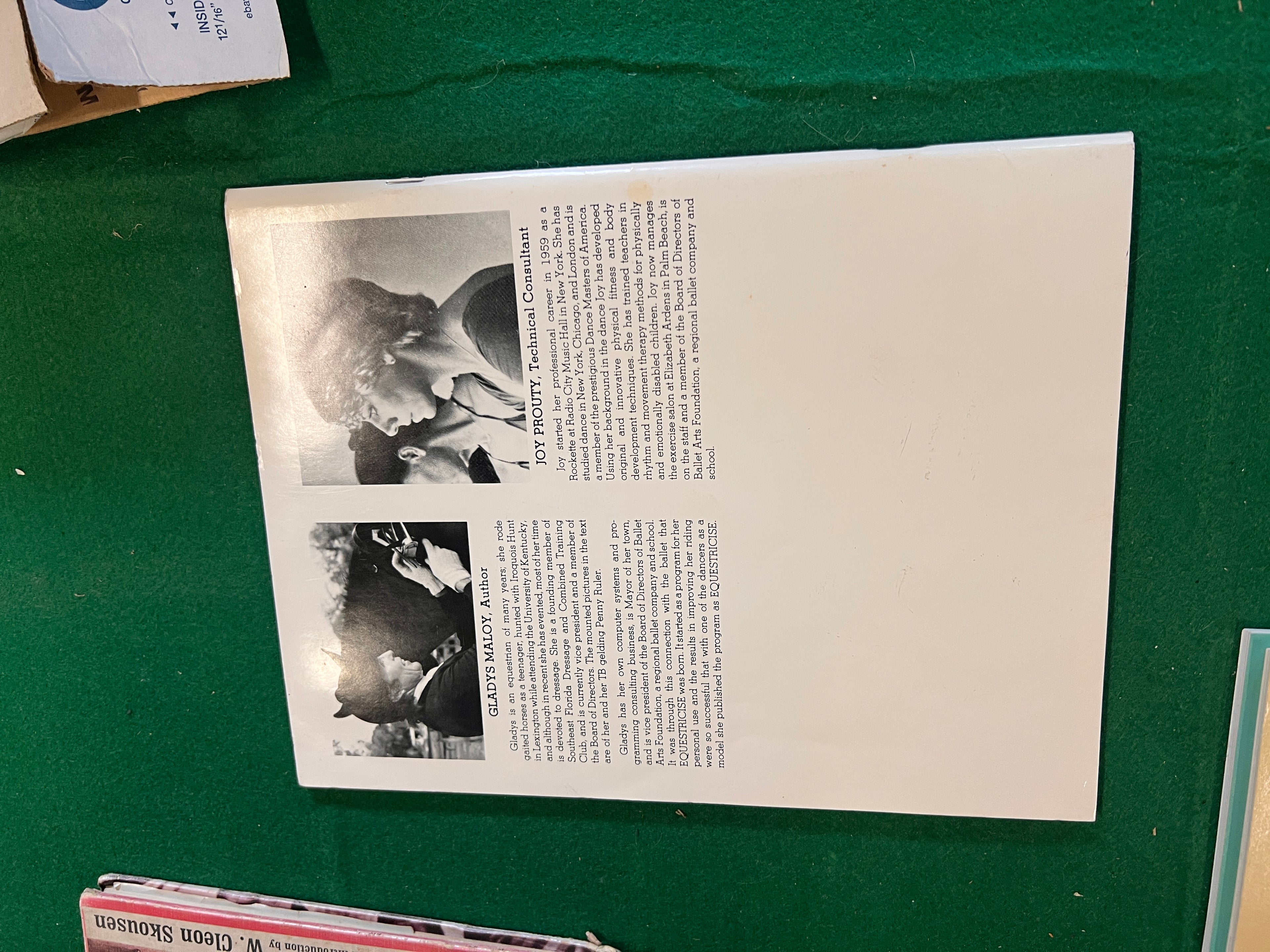 Equestricise Exercise program for the Equestrian Maloy