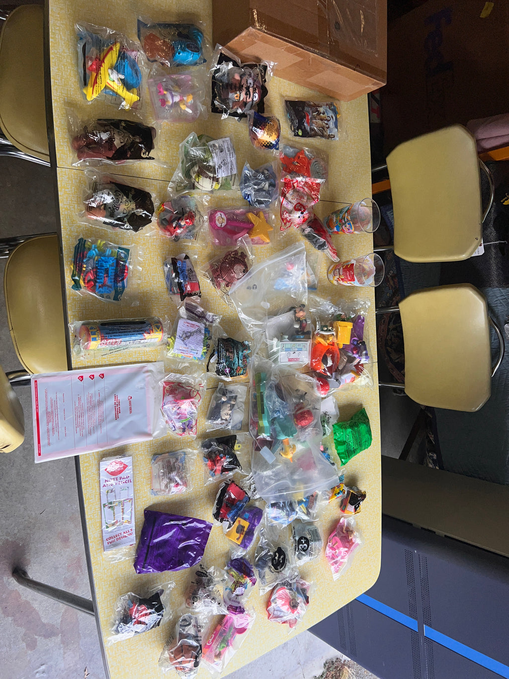 Fast food and Happy Meal Vintage Toys over 40+ Sealed and new