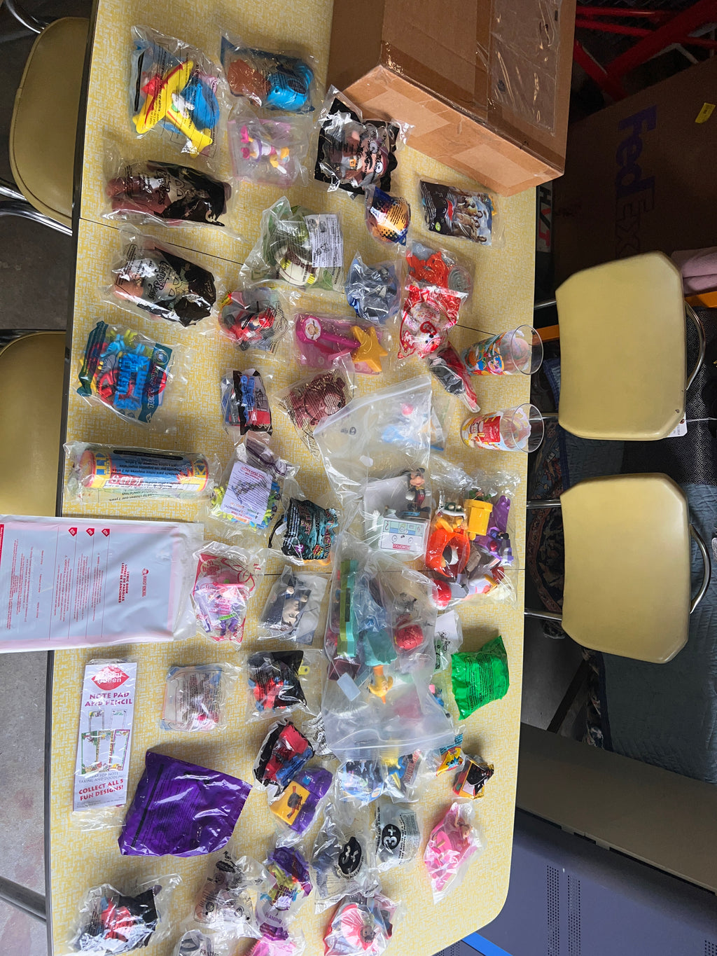 Fast food and Happy Meal Vintage Toys over 40+ Sealed and new