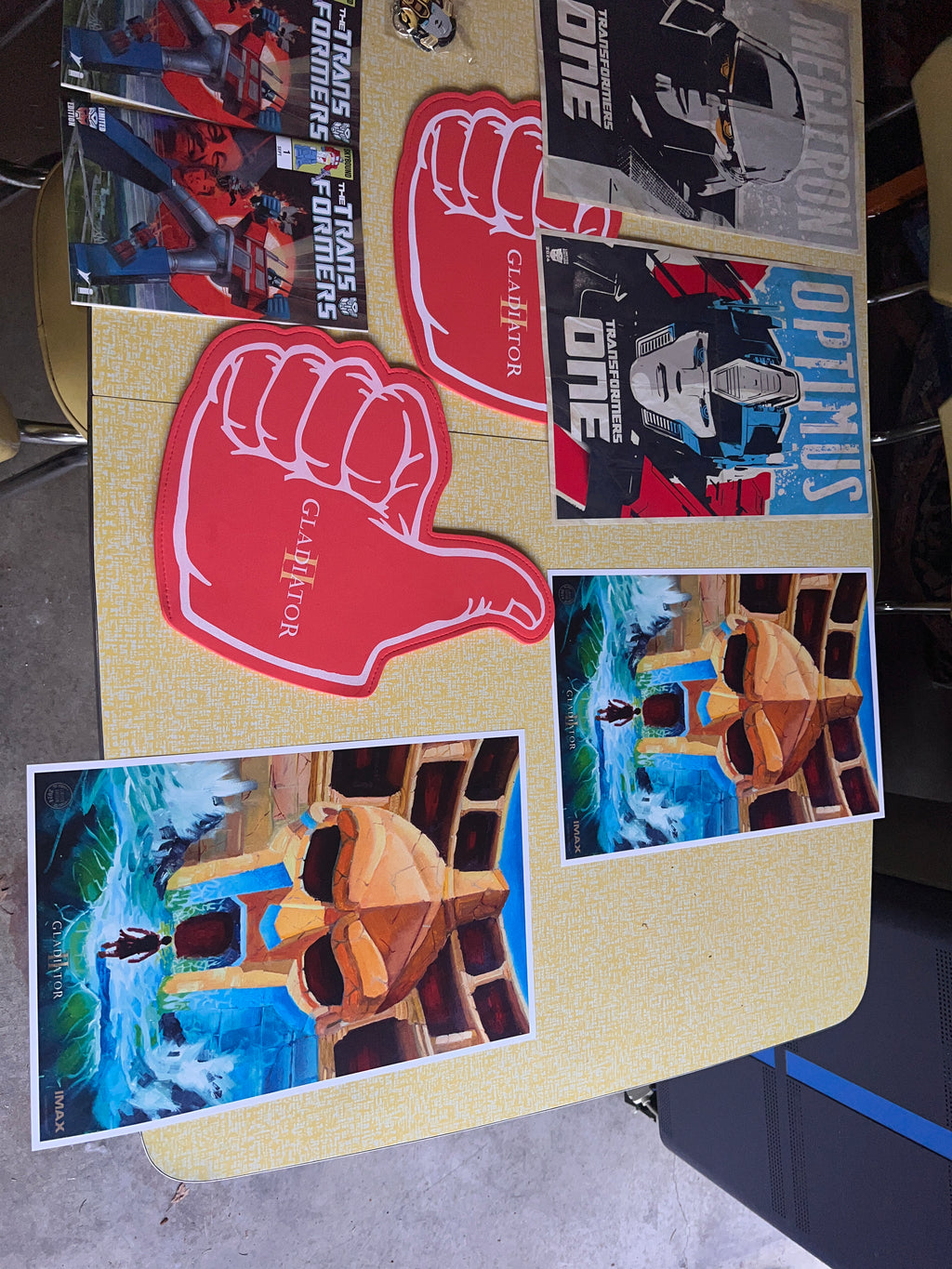 AMC Exclusive Fan Bundle Transformers One Wild Robot Gladiator 2!