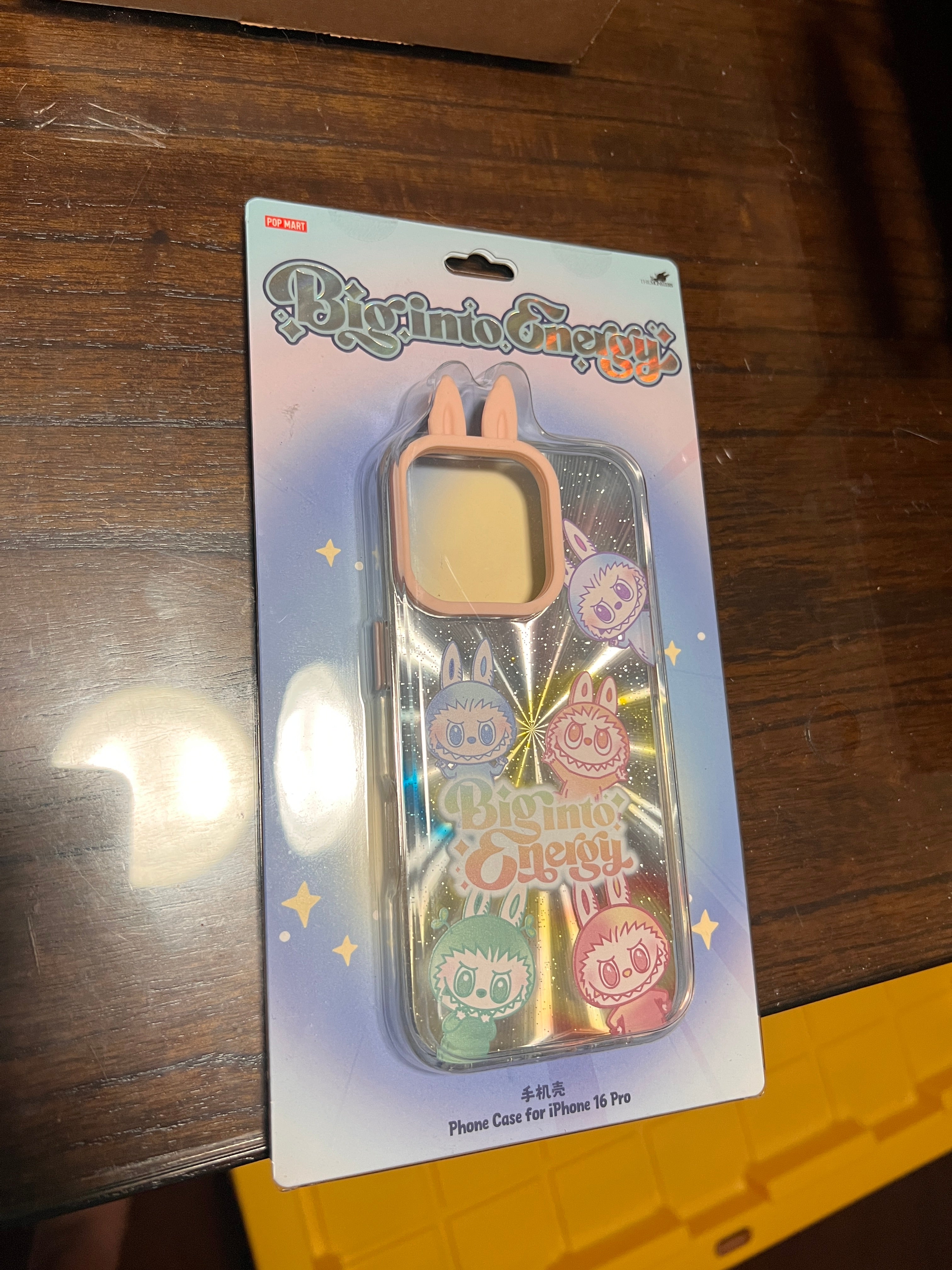 AUTHENTIC NEW POP MART Big Into Energy iPhone 16 Pro Max Phone Case Labubu US