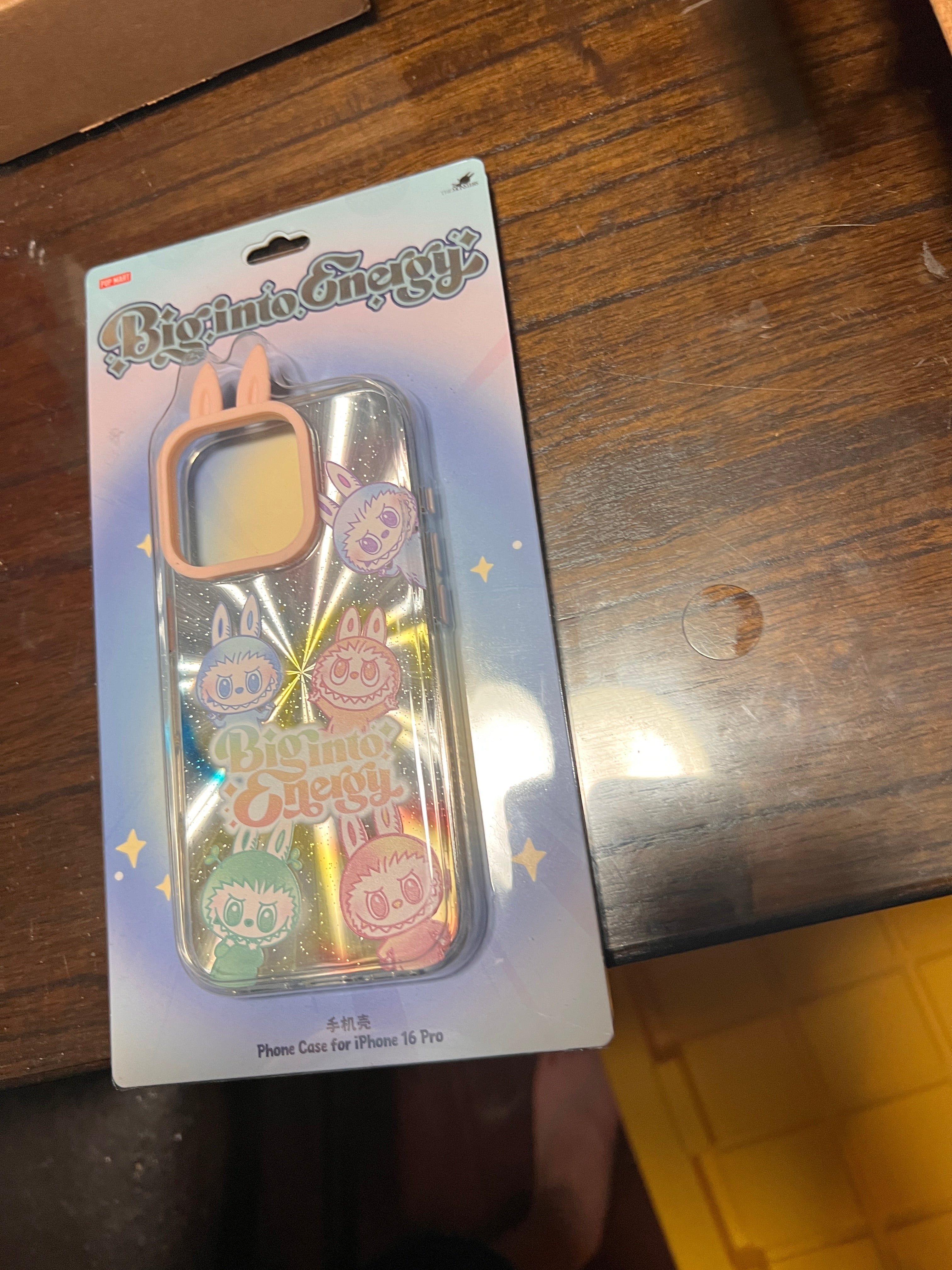 AUTHENTIC NEW POP MART Big Into Energy iPhone 16 Pro Max Phone Case Labubu US