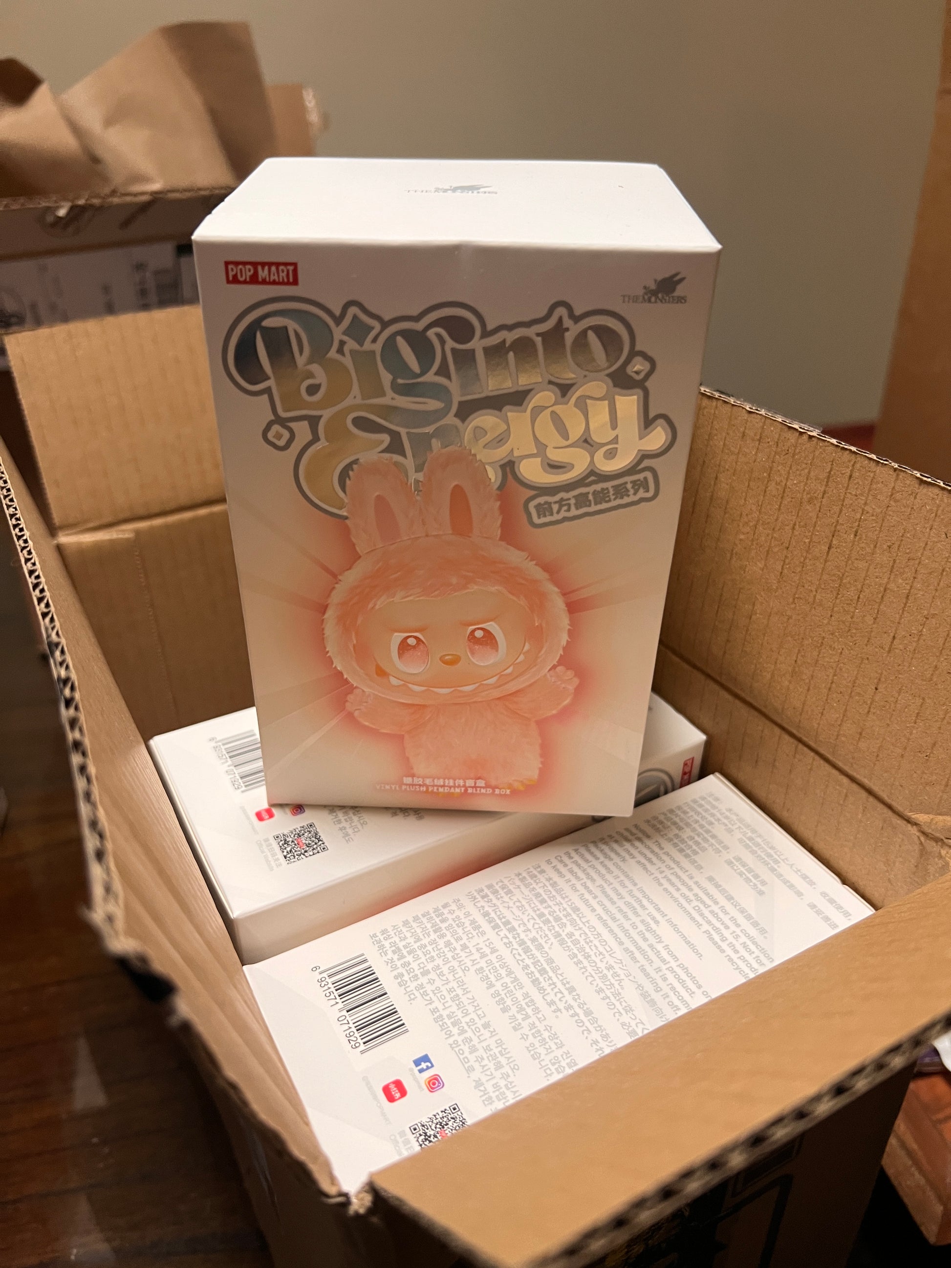 Big into Energy Labubu Blind Box AUTHENTIC US SELLER