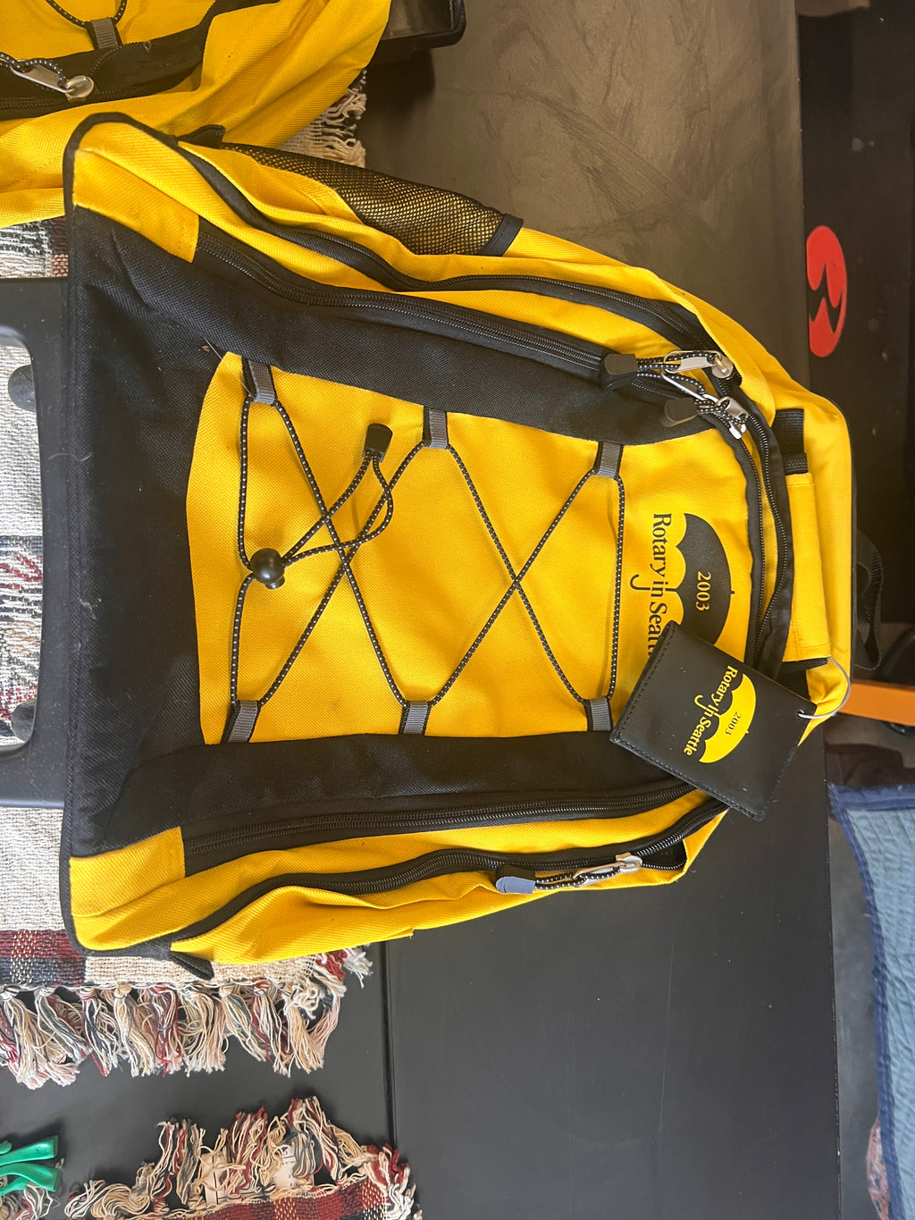 RARE Seattle Rotary 2003 BRAND NEW Backpacks