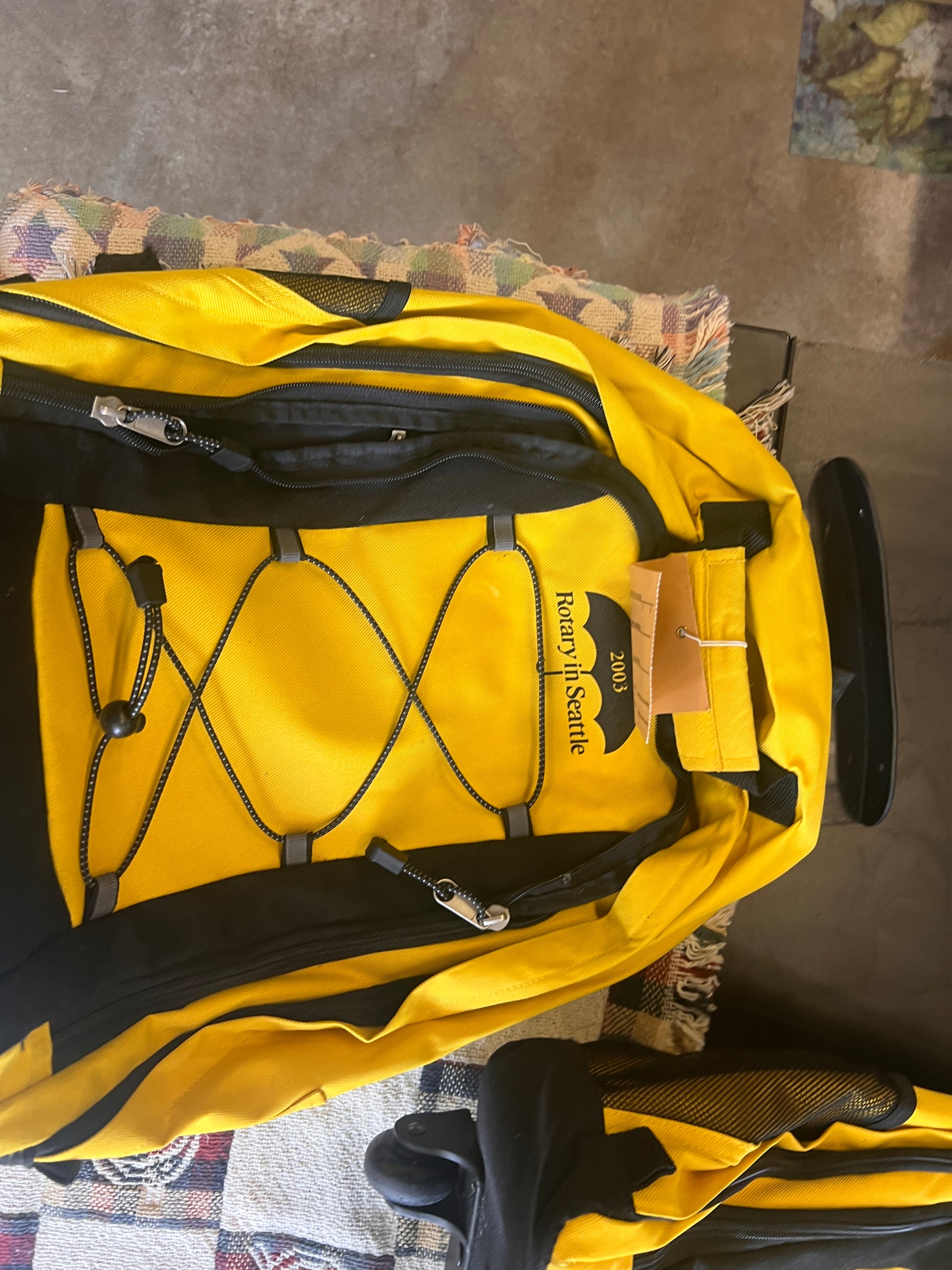 RARE Seattle Rotary 2003 BRAND NEW Backpacks