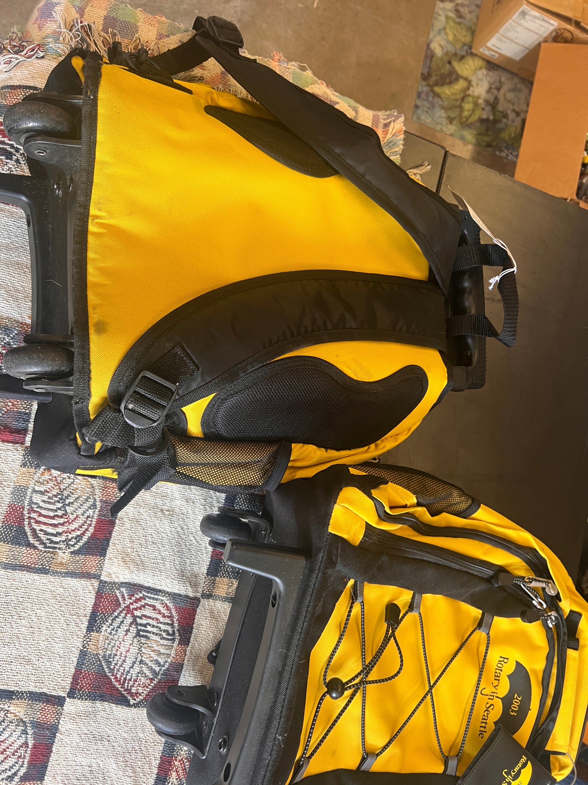 RARE Seattle Rotary 2003 BRAND NEW Backpacks