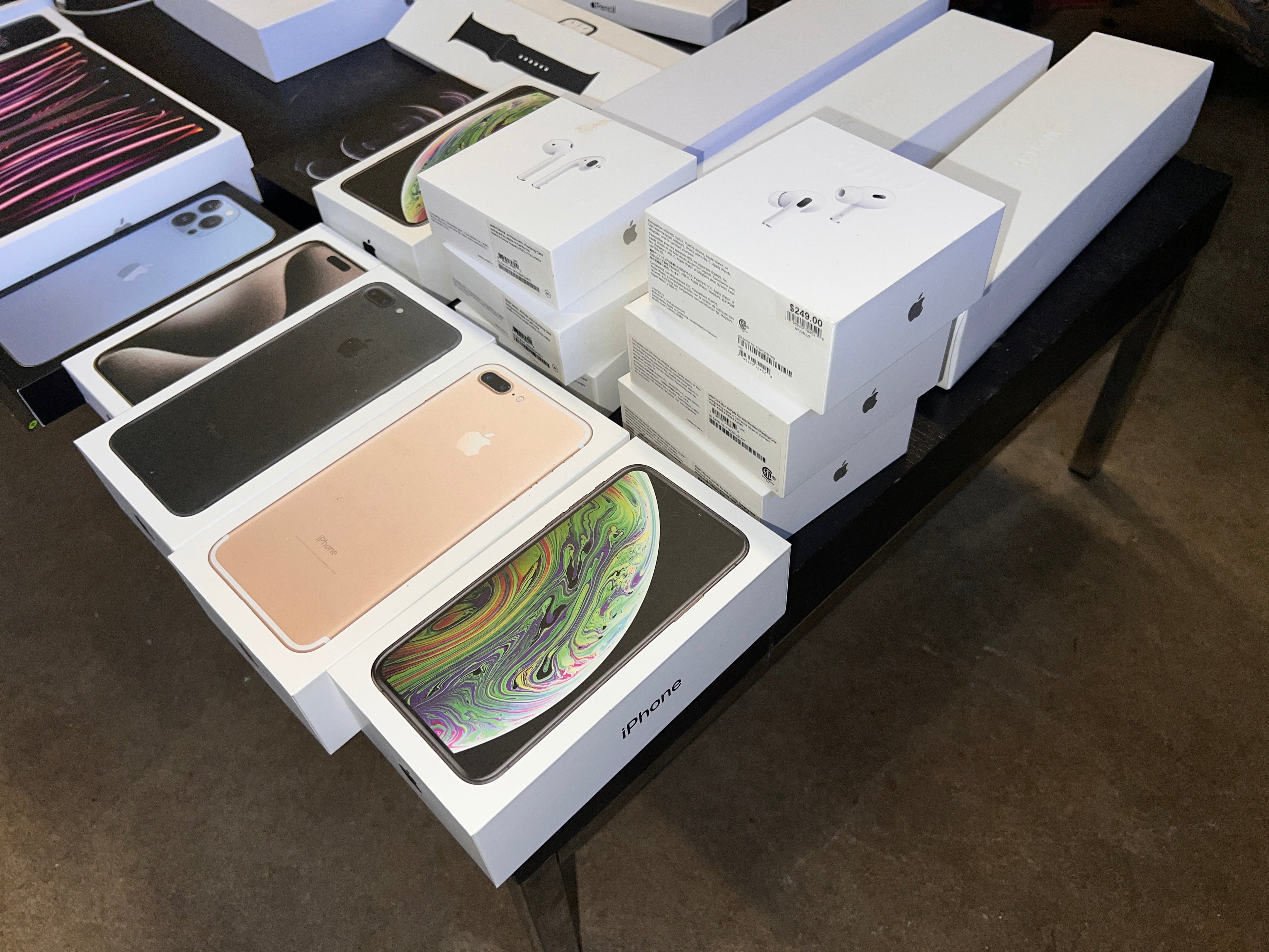 Bundle lot of Apple Product Boxes Huge lot Apple watch iphone ipad pencil mouse