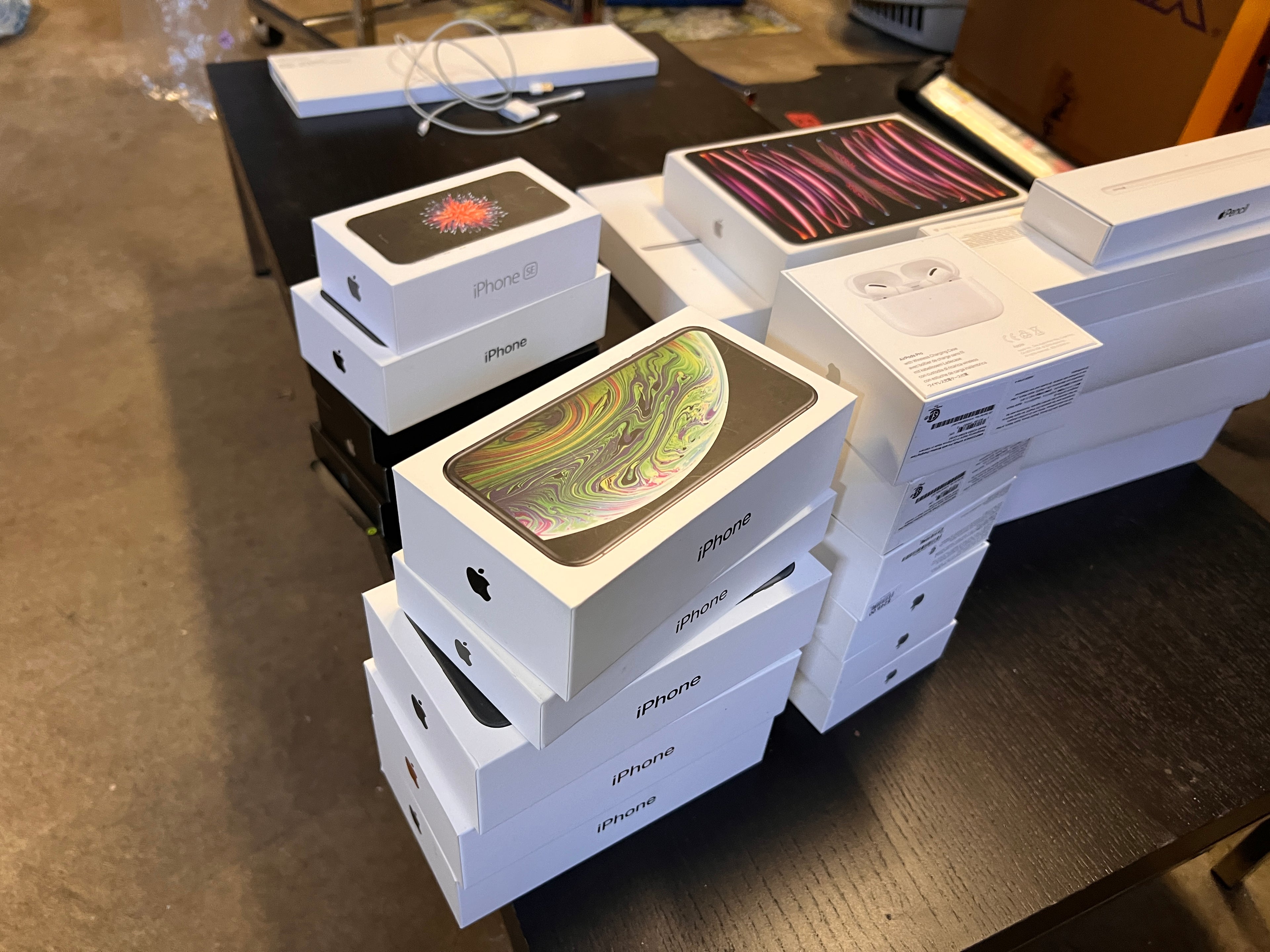 Bundle lot of Apple Product Boxes Huge lot Apple watch iphone ipad pencil mouse