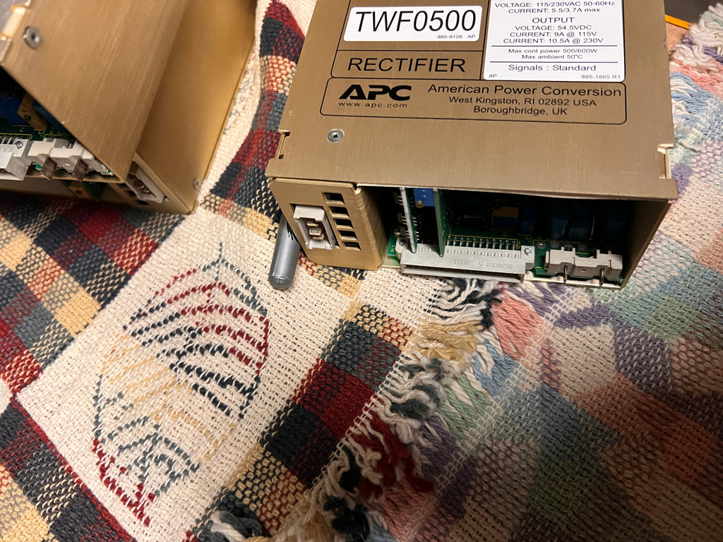 APC MAGNUM VS TWF0500 54.5VDC 500/600W RECTIFIER MODULE 1TWF0500H54B