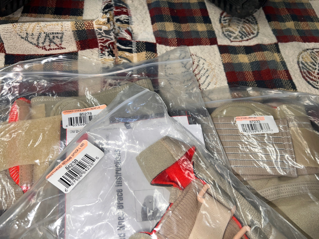 Thermoskin lot of new braces
