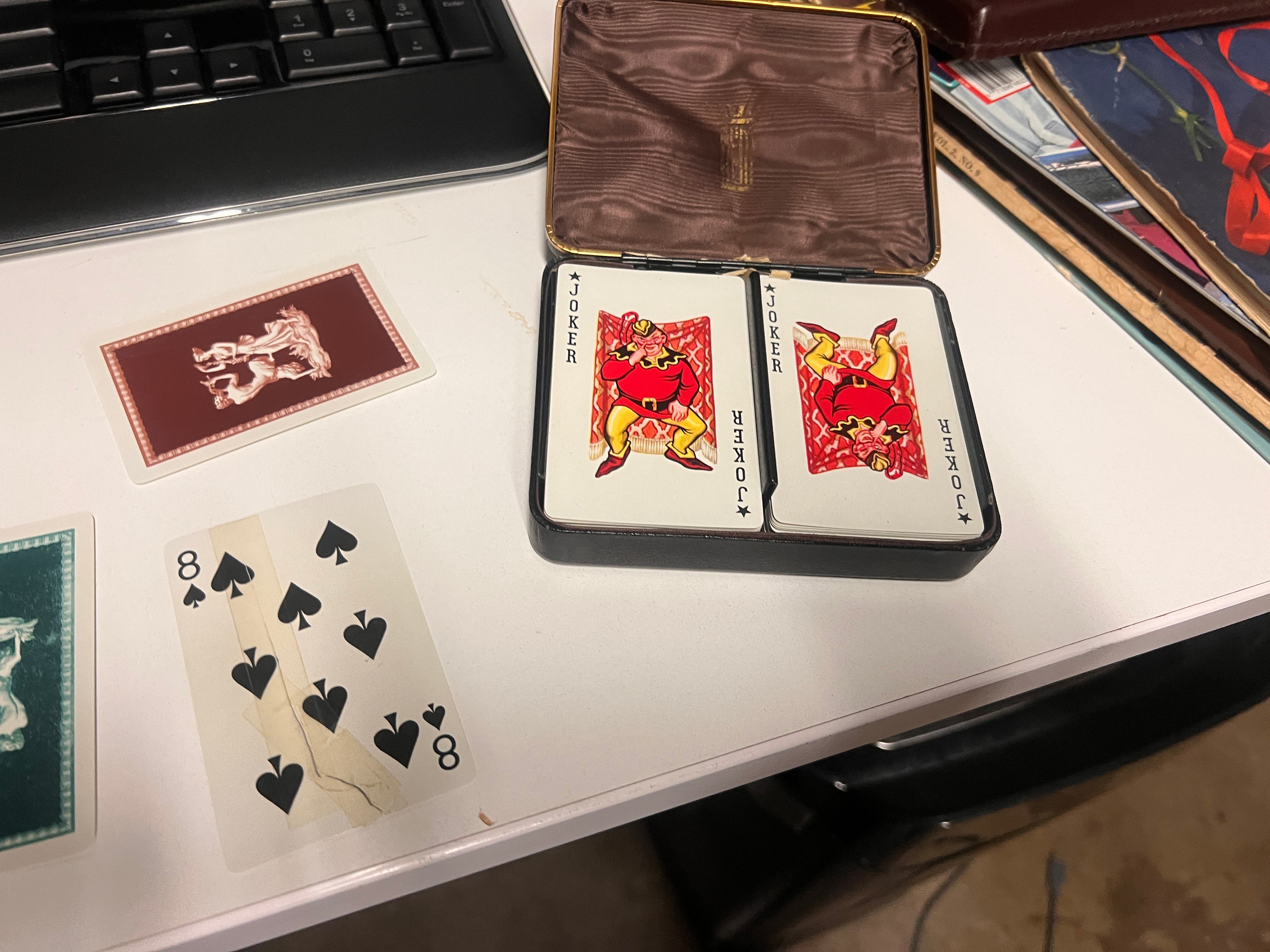 Antique KEM Playing Cards Bundle of 2