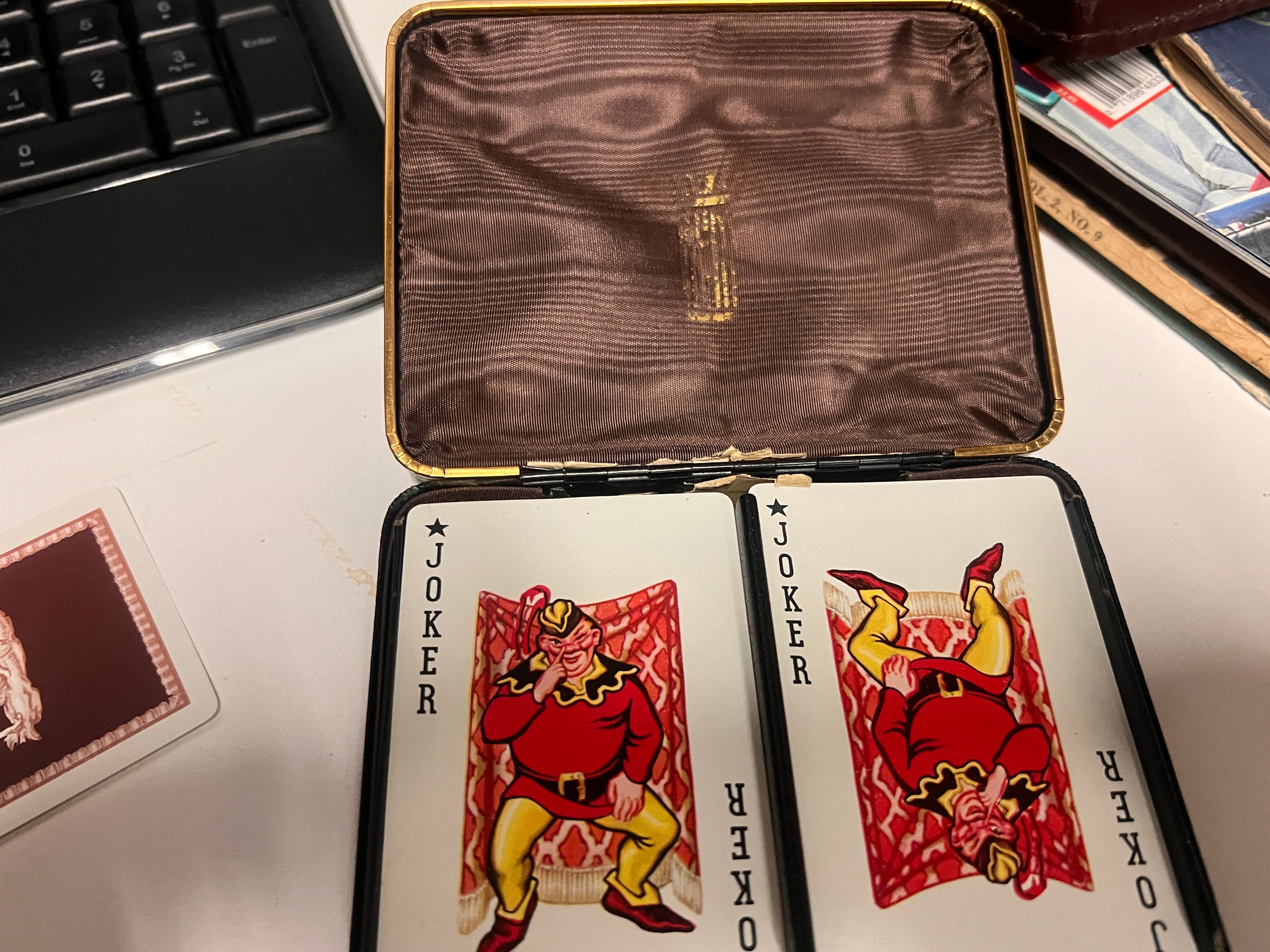 Antique KEM Playing Cards Bundle of 2