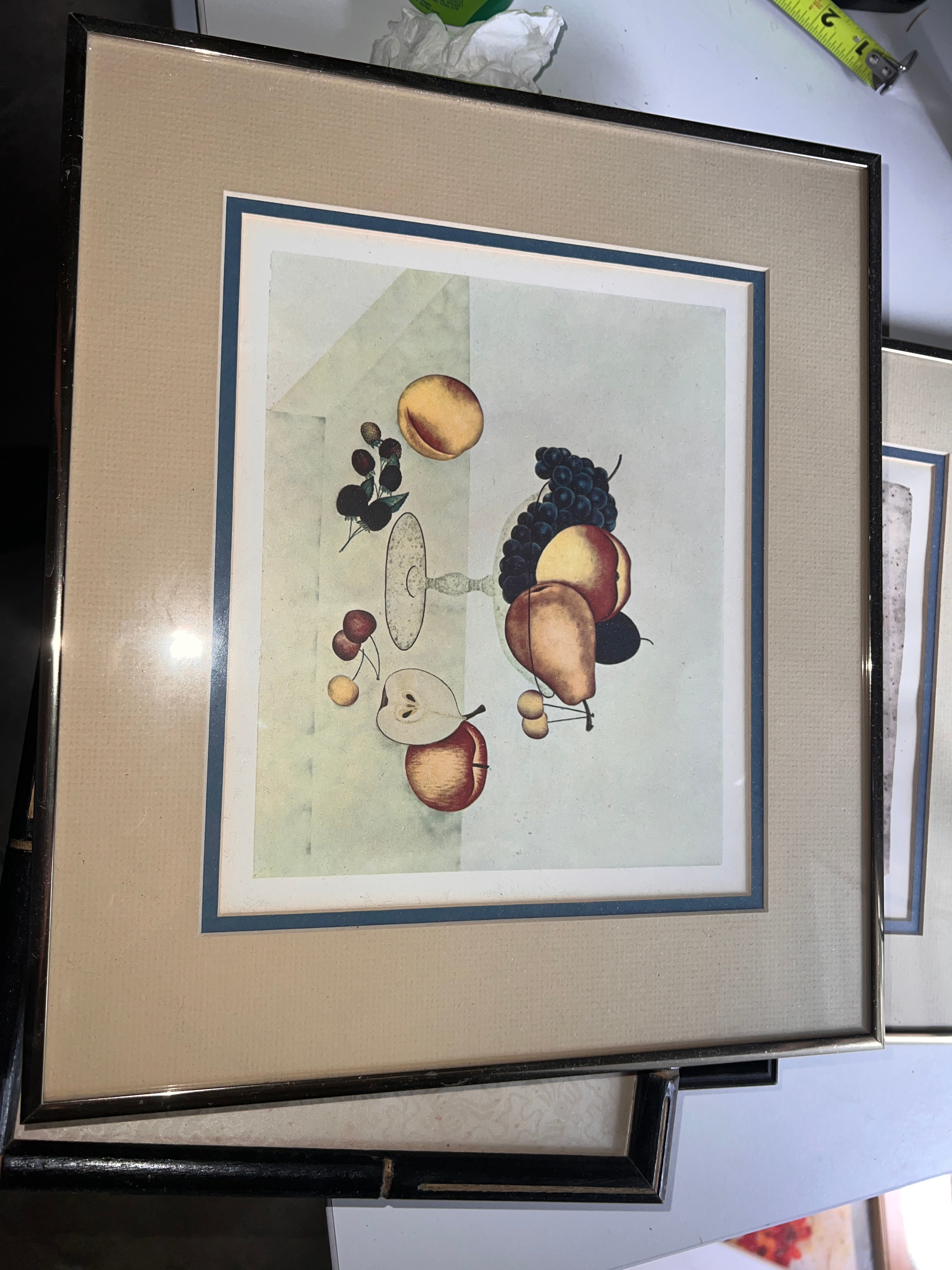 Emma Cady “Still Life” Folk Art Print – Abby Aldrich Rockefeller Collection