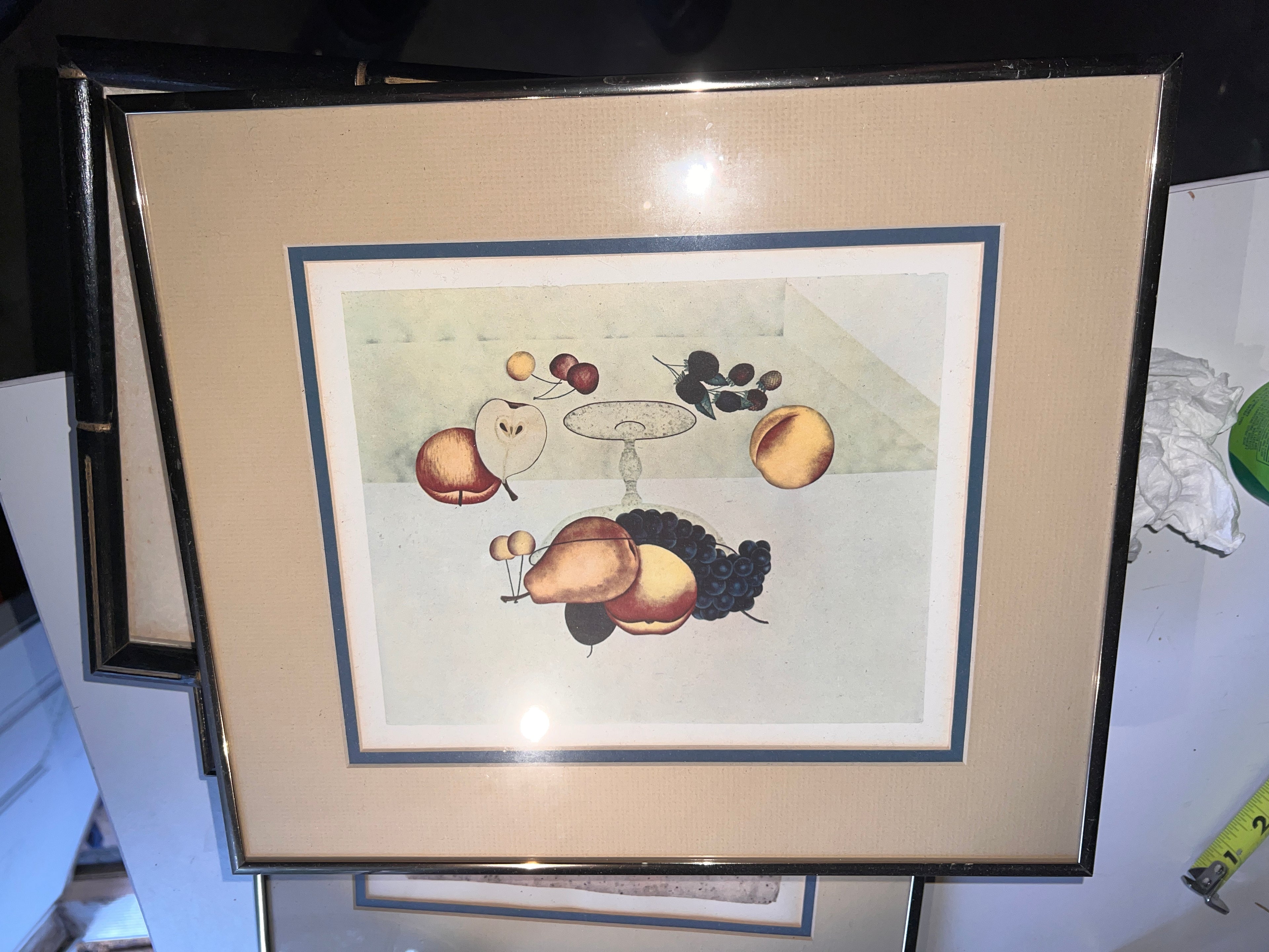 Emma Cady “Still Life” Folk Art Print – Abby Aldrich Rockefeller Collection